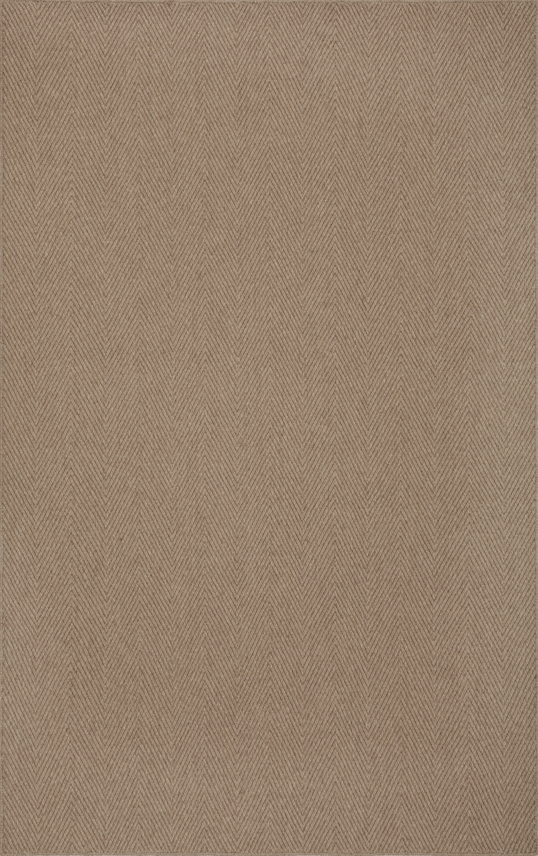 Addison Rugs AJX32KH2X3 Jaxon 2 x 3 (ft) Loomed Wool Khaki Rectangular Indoor Solid Farmhouse/Cottage Throw rug