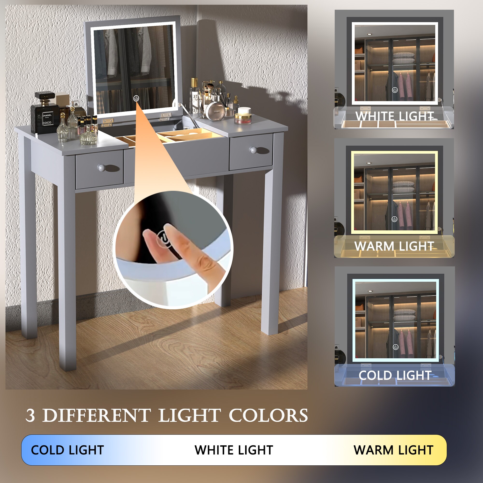 CESICIA Q122 Bedroom-Vanities - View #7