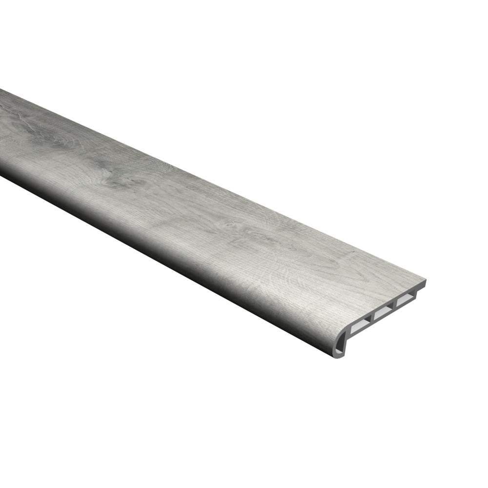 CALI 7904501115 Longboards Vinyl Pro 2.06-in x 72.83-in x 0.75-in Windswell Hickory Prefinished Vinyl Flush Stair Nosing