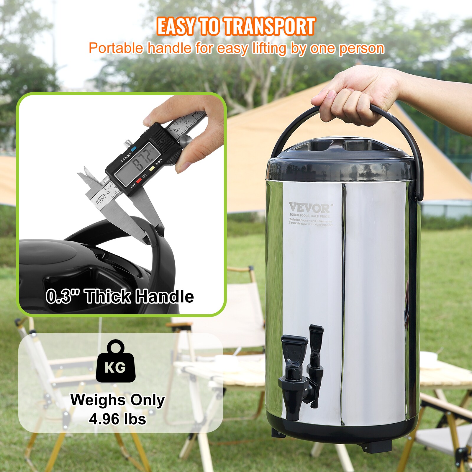 VEVOR YLHLQQYX12L0TQWXUV0 Bev-Dispensers - View #7