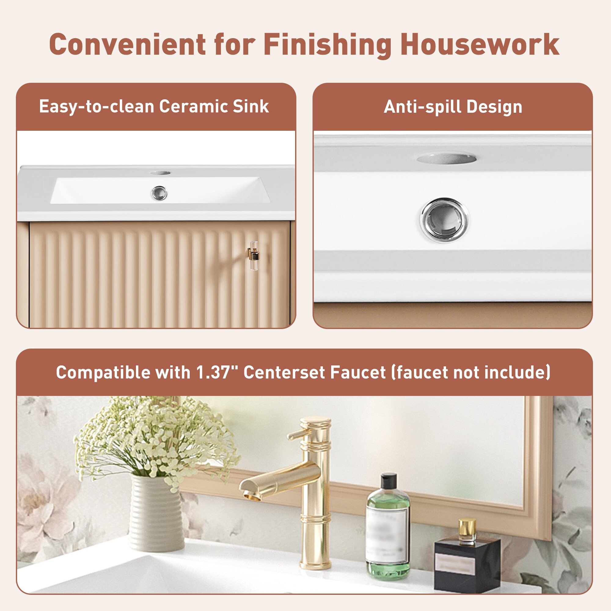 LOVMOR SF-J-N710P330975Y Bath-Vanity-Combo - View #4