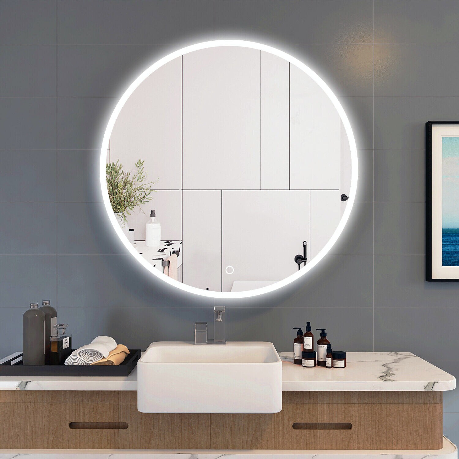 Dreamwerks LACN036 Framed-Bath-Mirrors - View #4