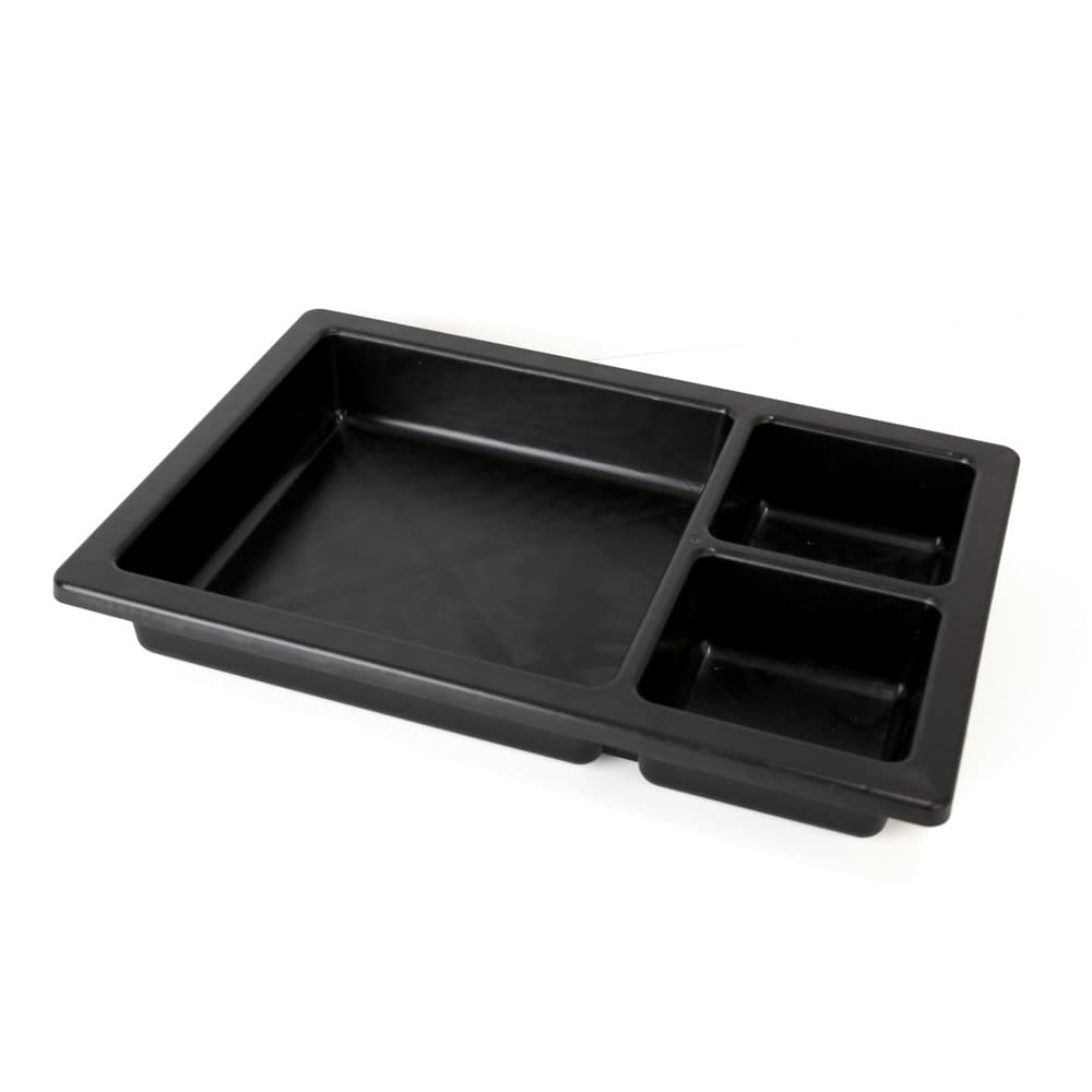Kobalt Truck Box Tray - Plastic, Black - 3 Compartments - Organize Small  Parts & Tools at