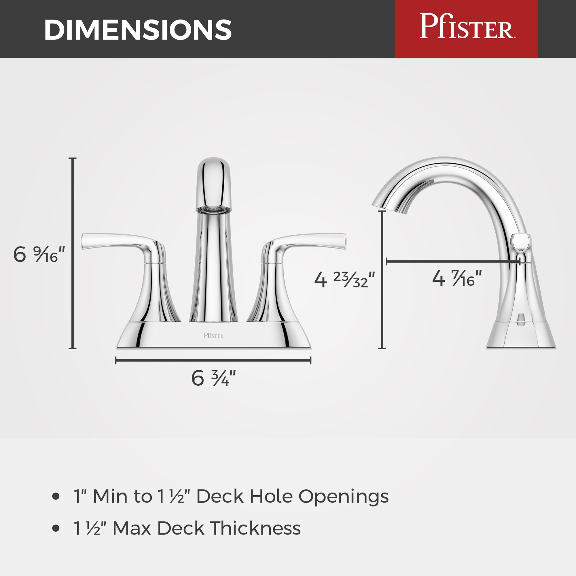 Pfister LF-048-RCHC Lavatory-Faucets - View #4