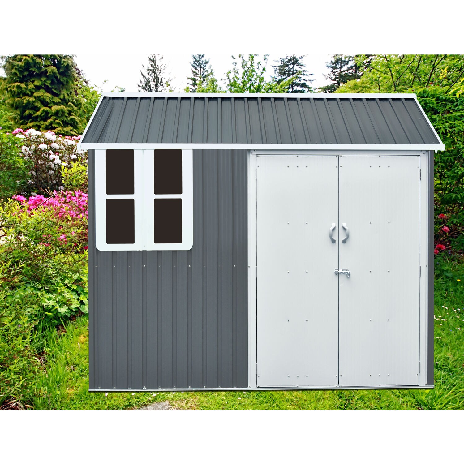 Hanover HANNORDICSHD-GW Metal-Storage-Buildings-Sheds - View #6
