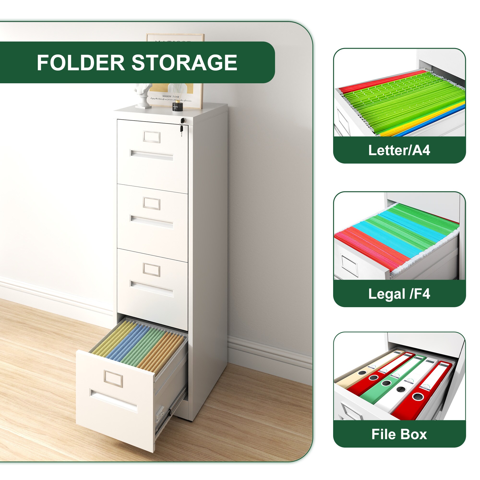 Kahomvis O4-QPMAKE-14 Storage-Cabinets - View #5