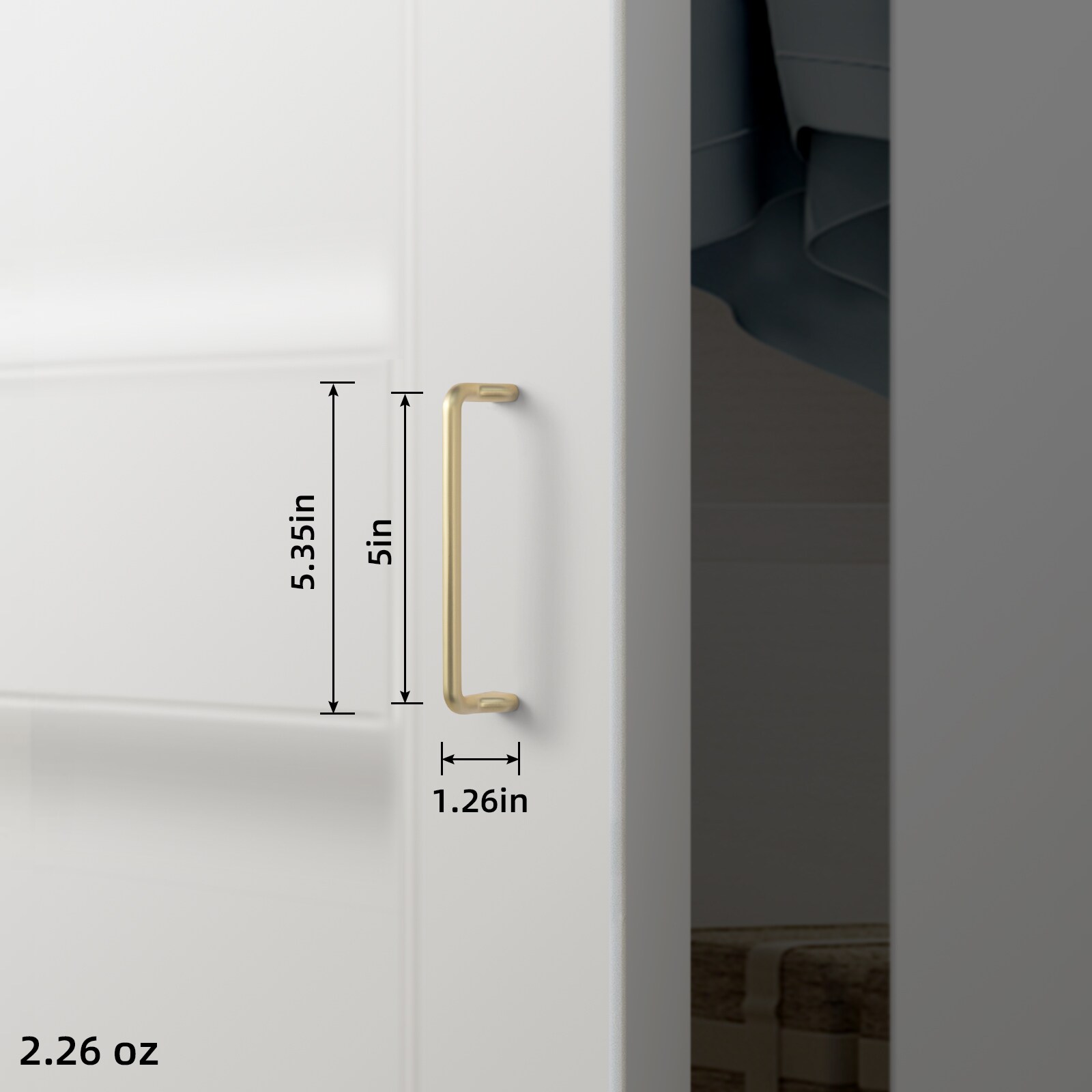 Miaokesen 2303TLS-128 Cabinet-Pulls - View #2
