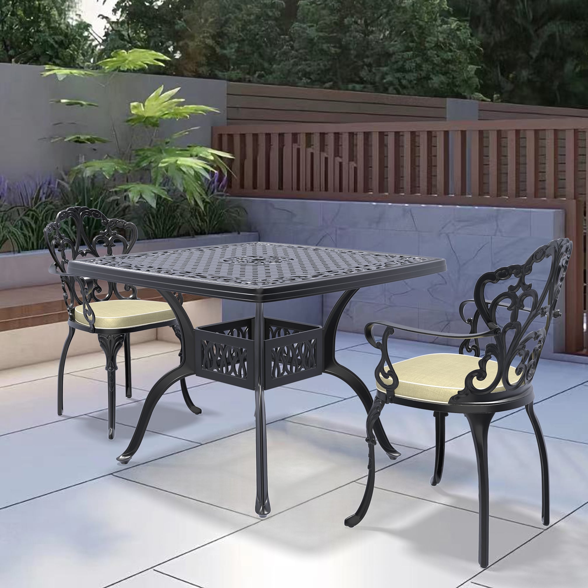 Kahomvis NICE-QP1092-131 Patio-Dining-Sets - View #2
