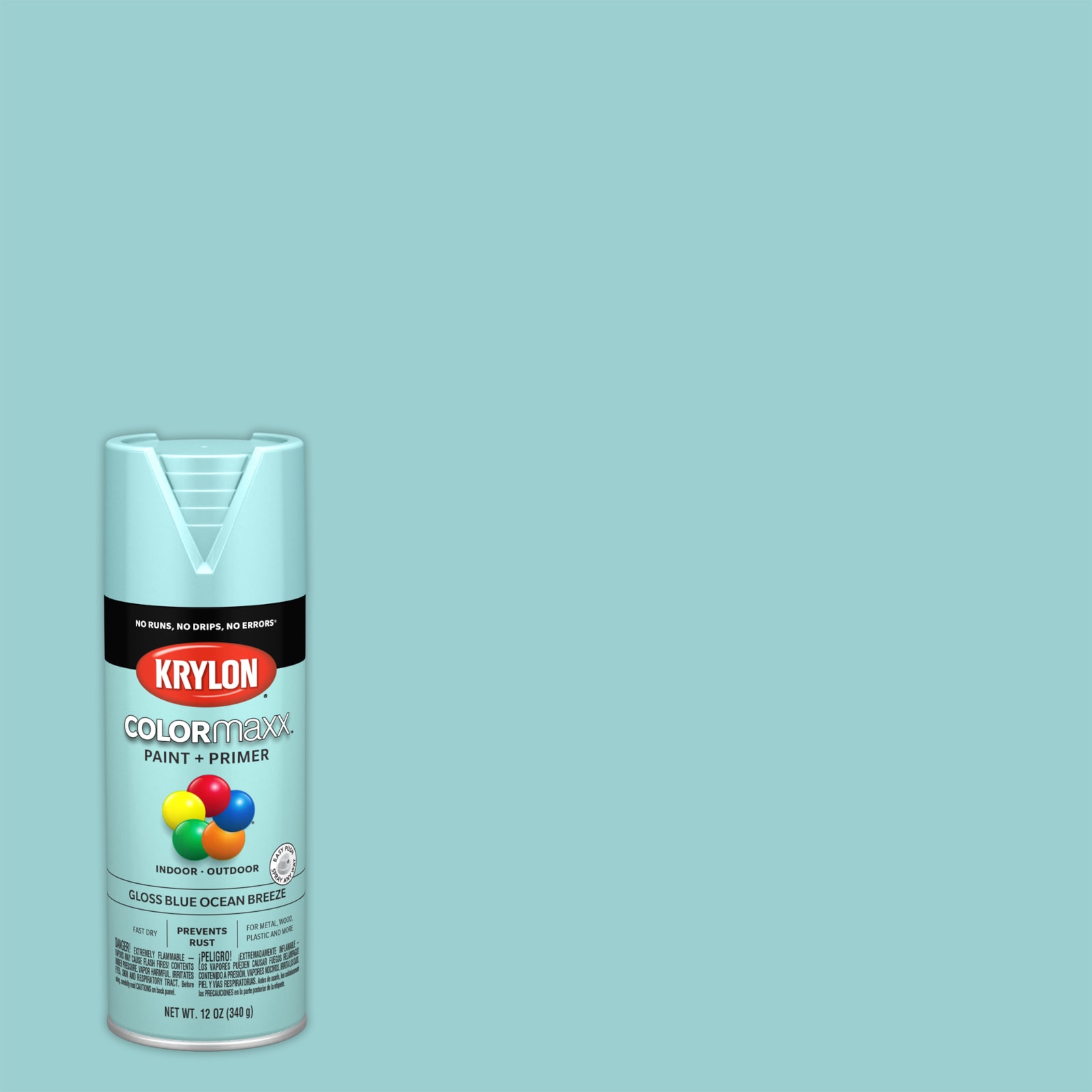 Krylon Fusion All-In-One Gloss Spray Paint & Primer, Hyacinth Blue  K02703007, 1 - Harris Teeter