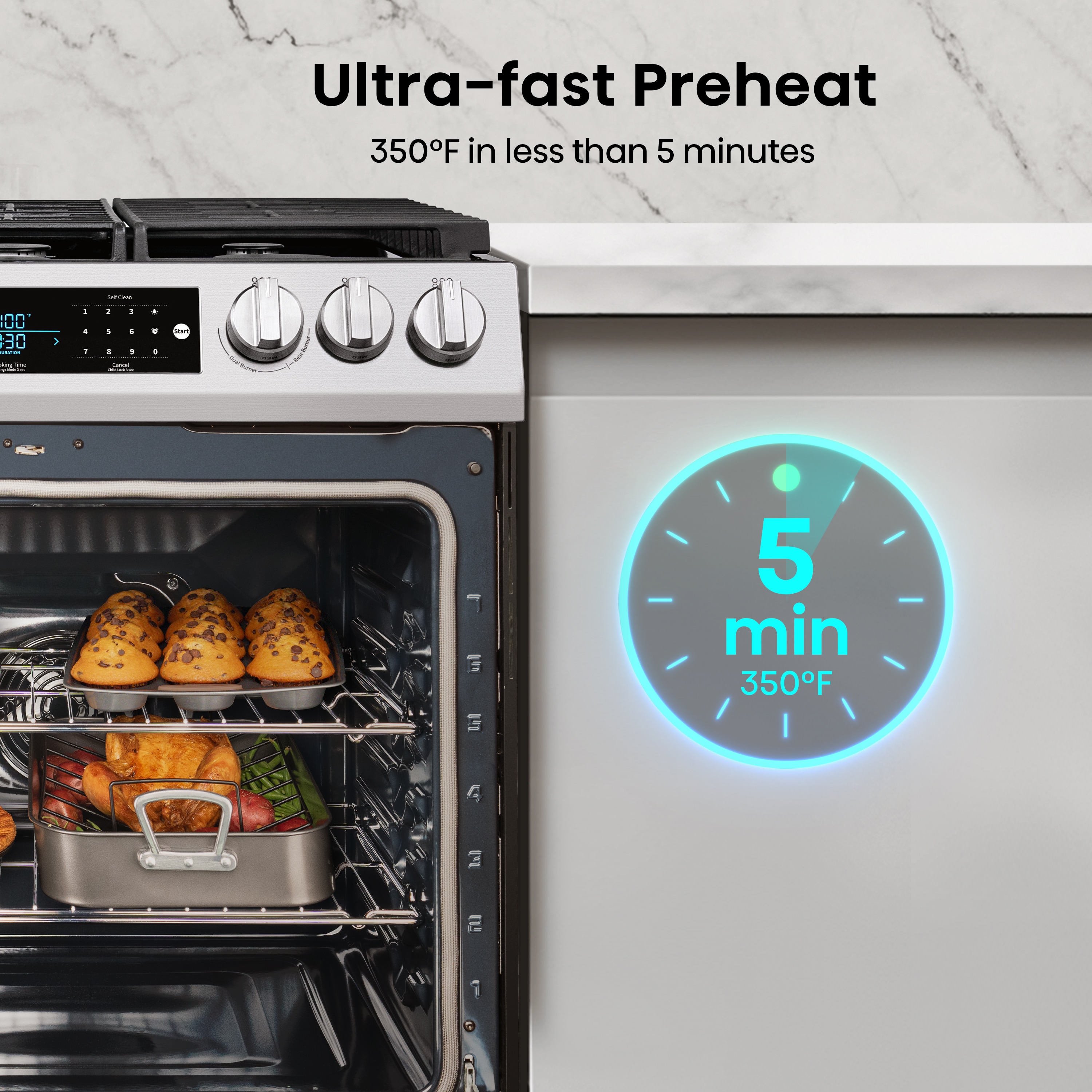 Hisense HFG3601CPS Freestanding-Gas-Ranges - View #7