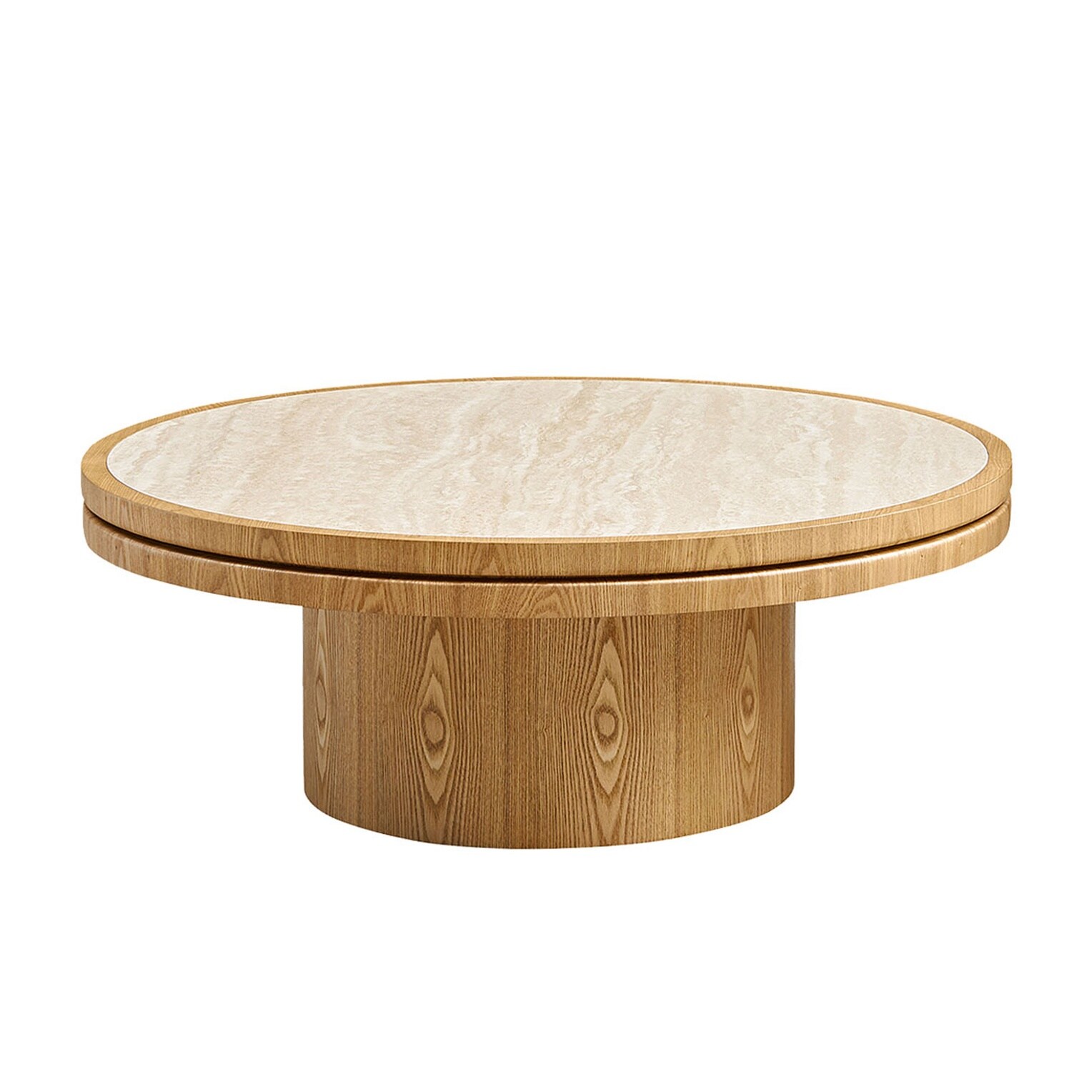 chillscreamni Natural Table with Functional Design for Bedroom and ...