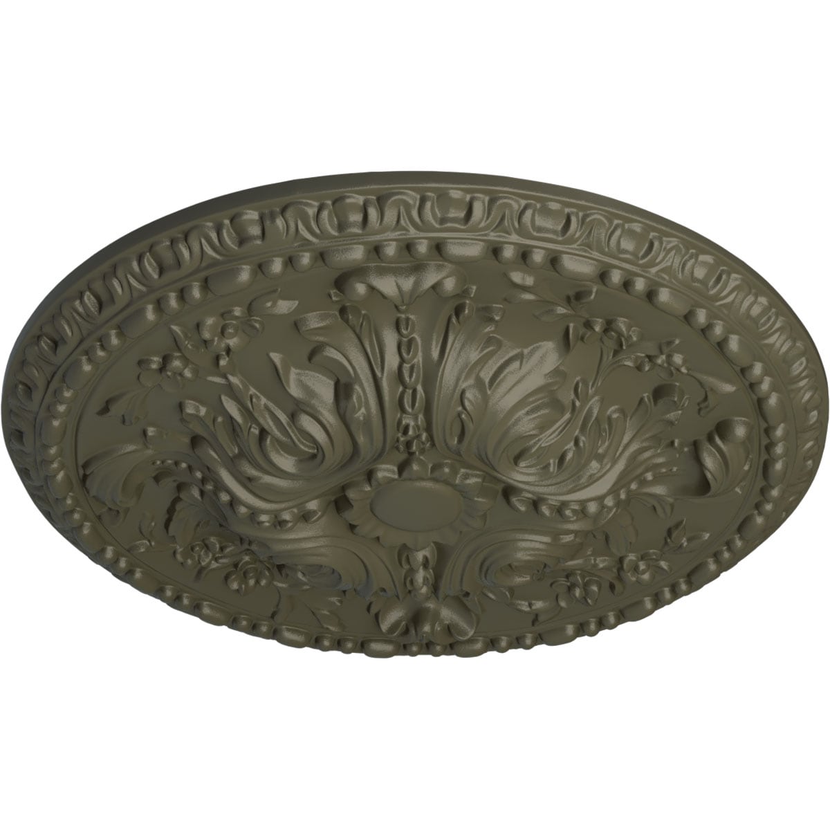 Ekena Millwork CM20AMWHF Ceiling-Medallions - View #2