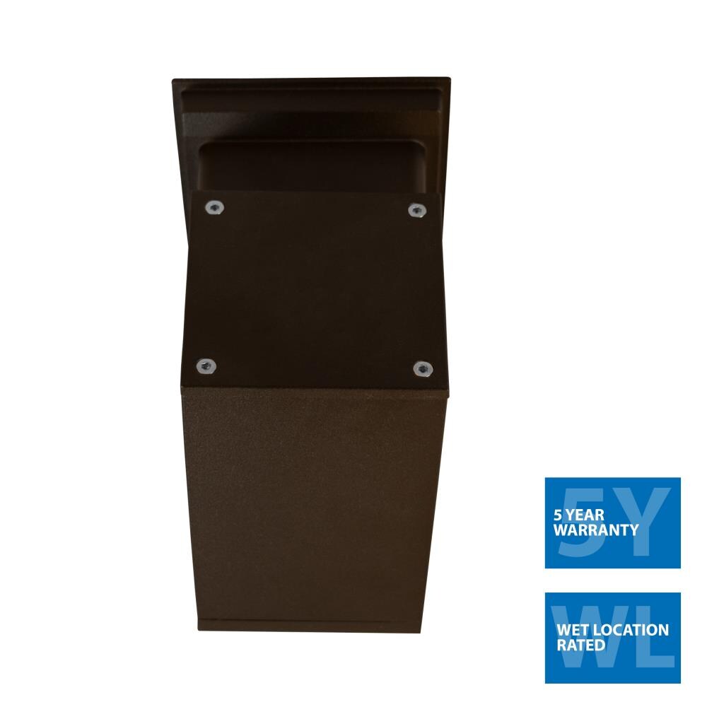 Nicor Lighting OWCQ4D1022MV50BZ Outdoor-Wall-Lighting - View #4