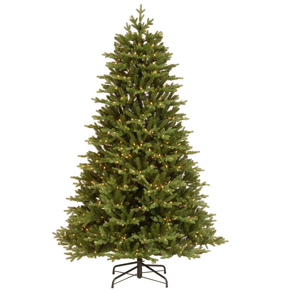 National Tree Company PEBD2-D08-75 7.5-ft Pre-lit Artificial Christmas Tree with LED Lights