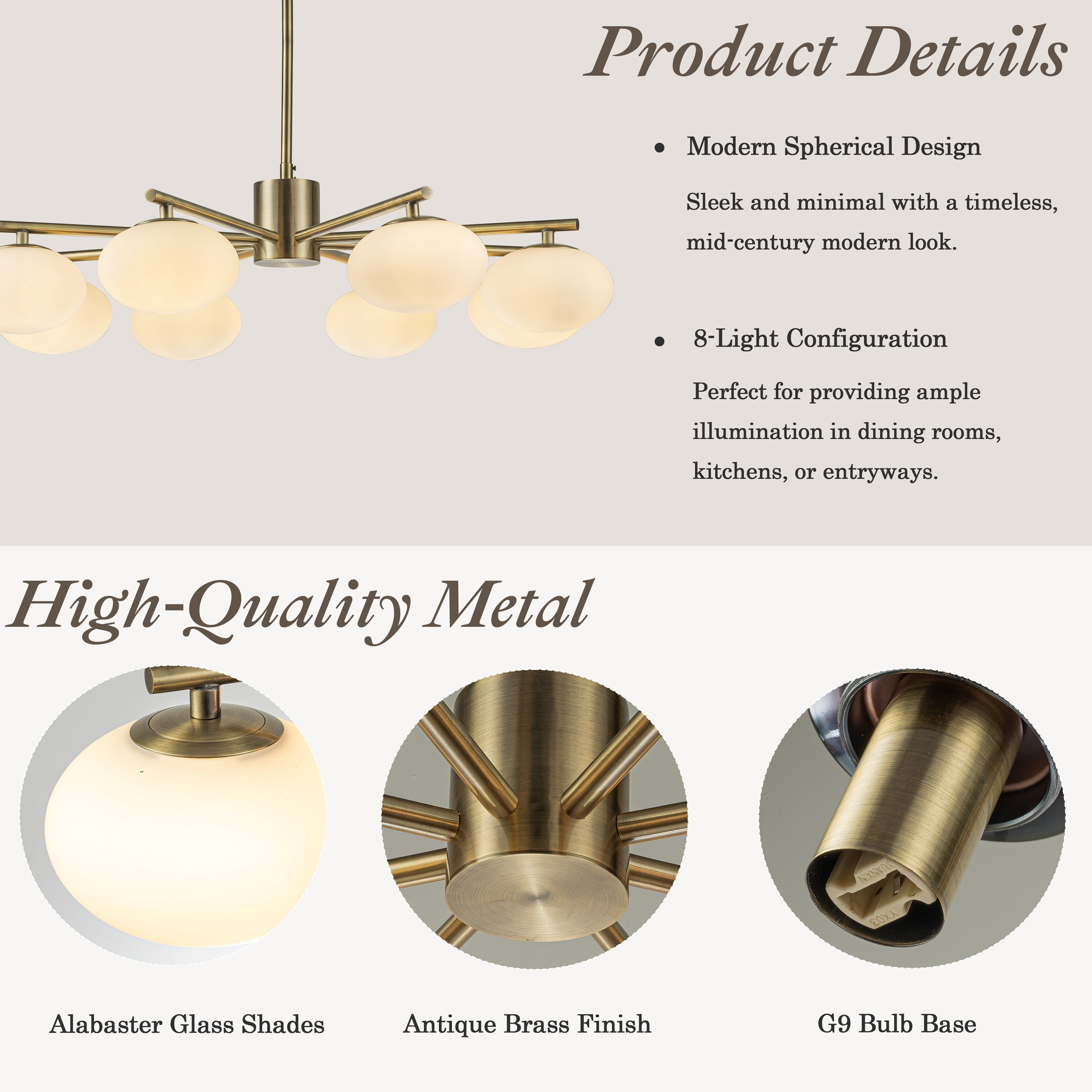 AloaDecor Lighting L7202D8501A b090015 - View #5
