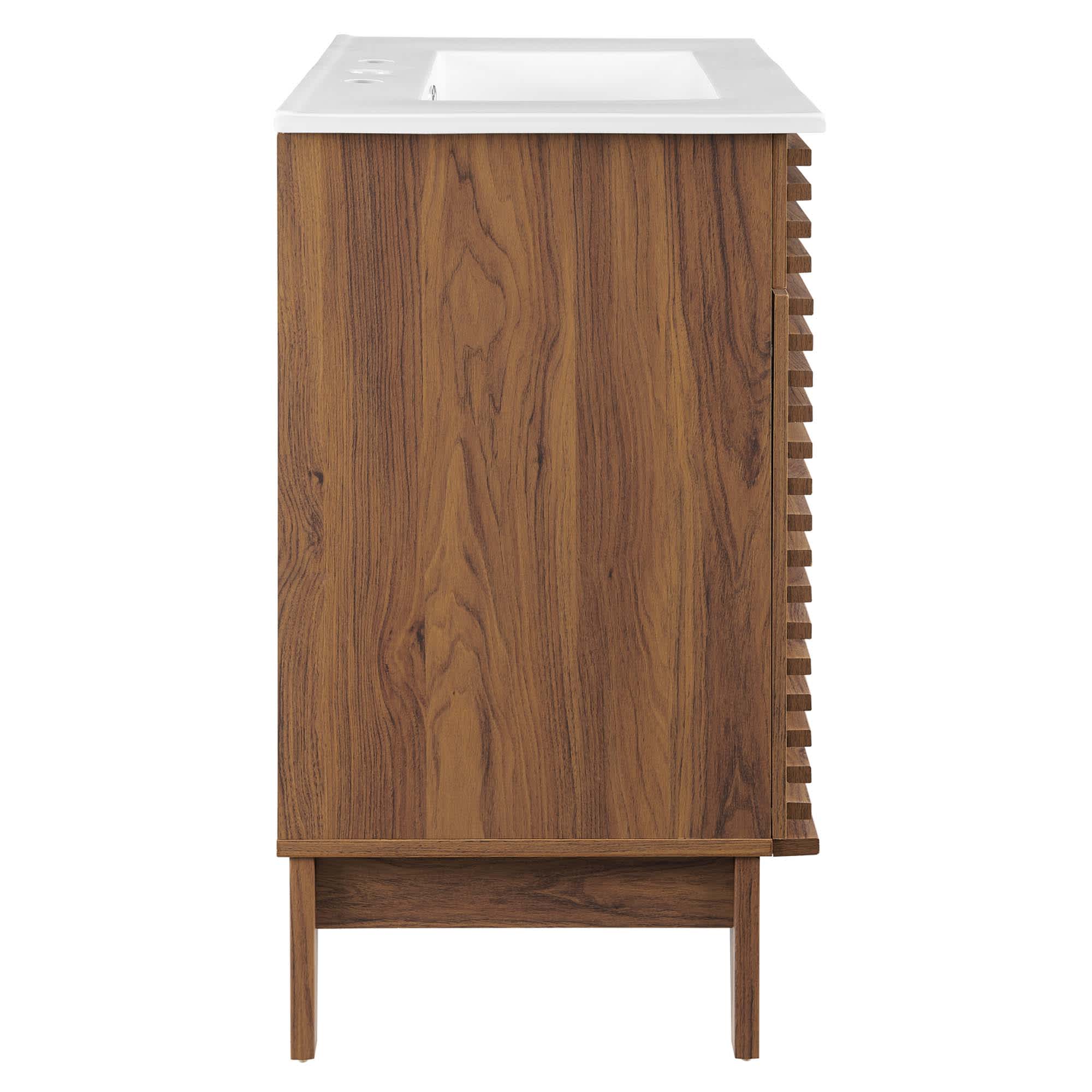 Modway EEI-5422-WAL-WHI Bath-Vanity-Combo - View #5