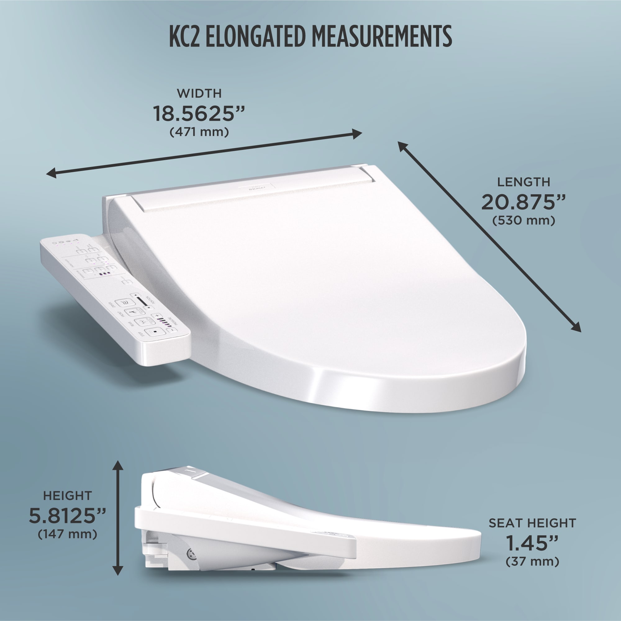 TOTO SW3024-01 Bidet-Toilet-Seats - View #10