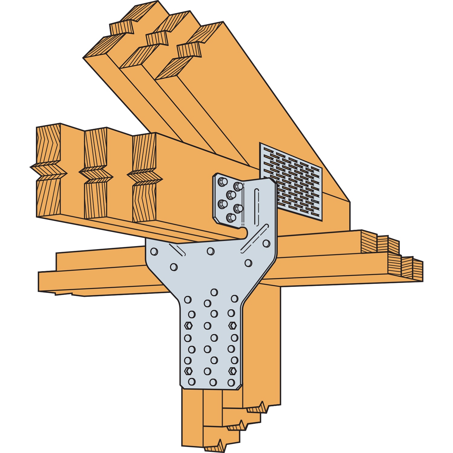 Simpson Strong-Tie LGT3-SDS2.5 Trusses-And-Rafter-Ties - View #2