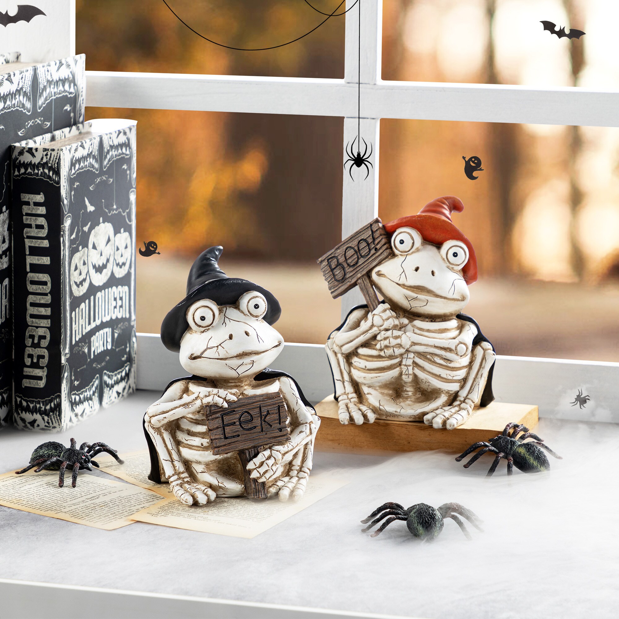Glitzhome 2039600011 Table-Halloween-Decor - View #6