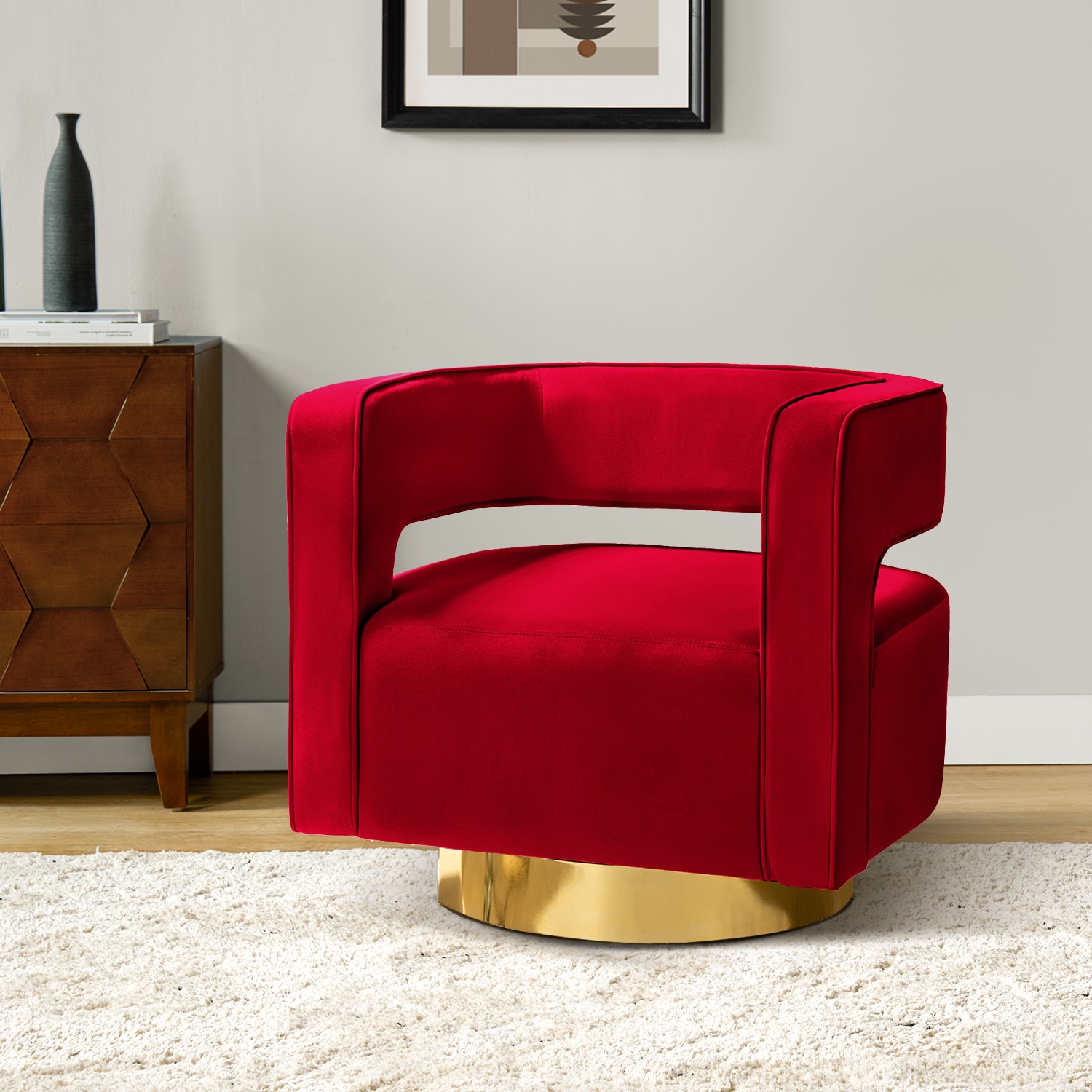 14 Karat Home CHM0141-RED chairs - View #4
