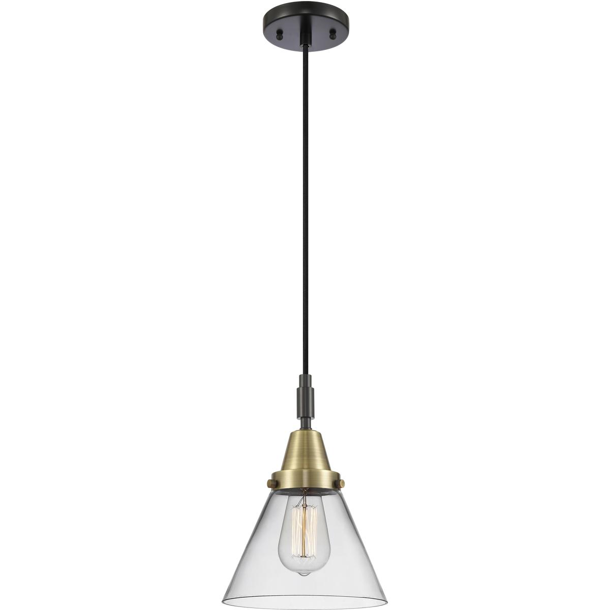 Innovations Lighting 2857082 447-1P-BAB-G42 Downtown Urban Cone Mini Pendant