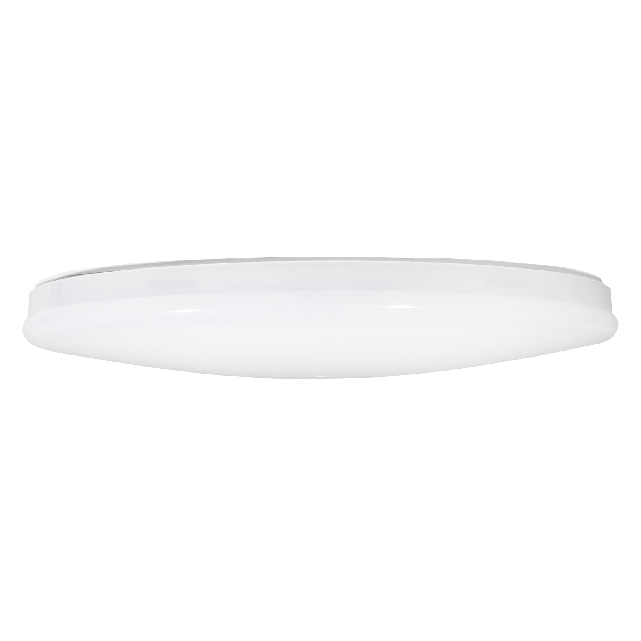 8-Inch White Polycarbonate Round LED Ceiling Light