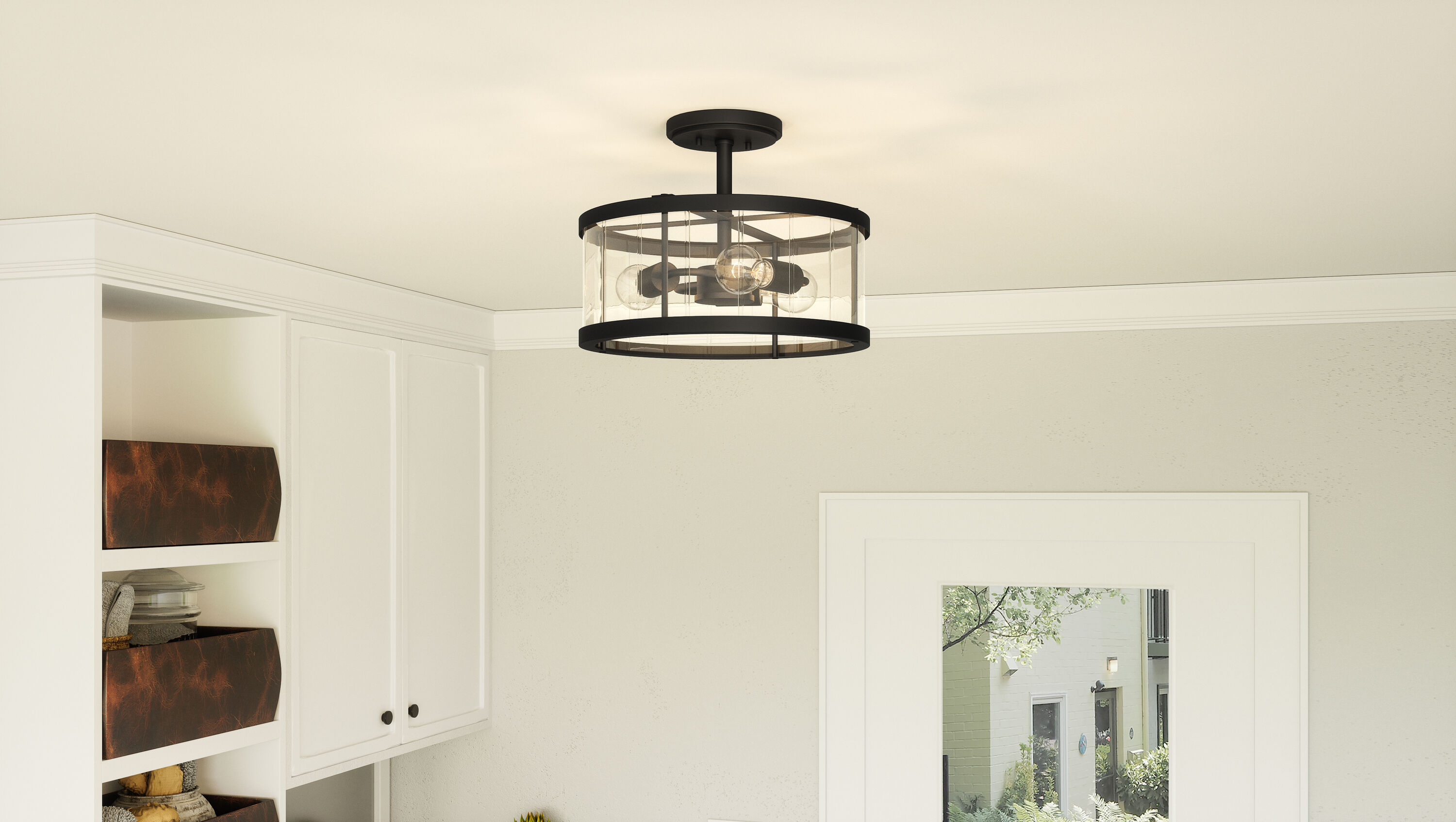 Quoizel PCLCA1715MBK flushmounts - View #7