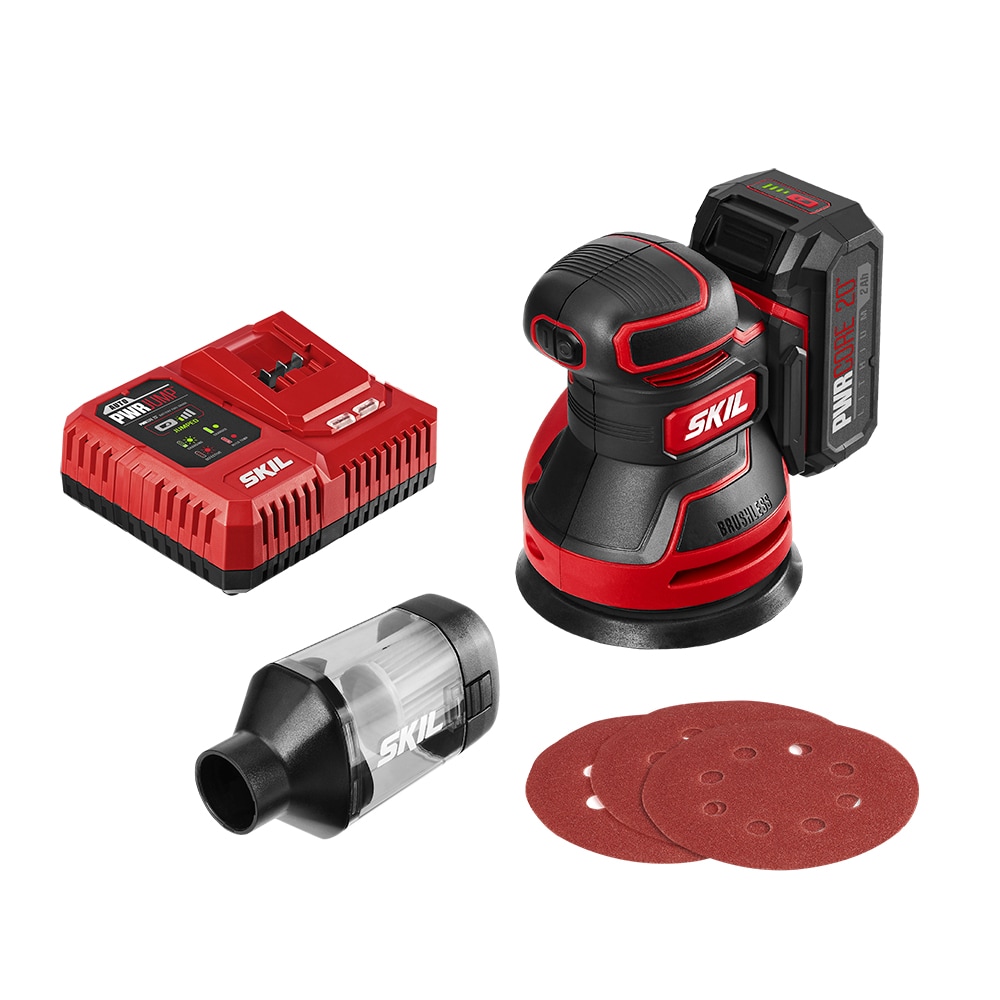 SKIL PWRCore 20 20-Volt Cordless Random Orbital Sander SR660302 Uae Electronic uaeelectronic.com