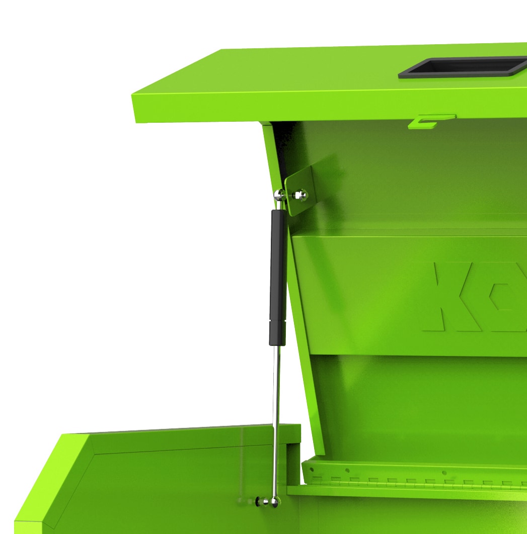 Shop Kobalt 26.7-in Green Rolling Tool Storage Collection at
