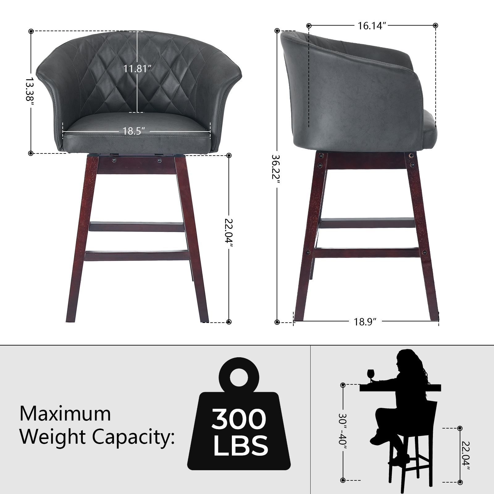 LOVMOR SF-L-2117-BG stools - View #3