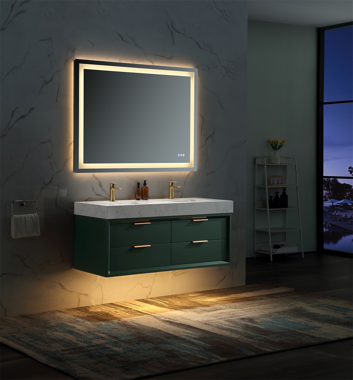 Forclover JSEX48V10GN Bath-Vanity-Combo - View #2