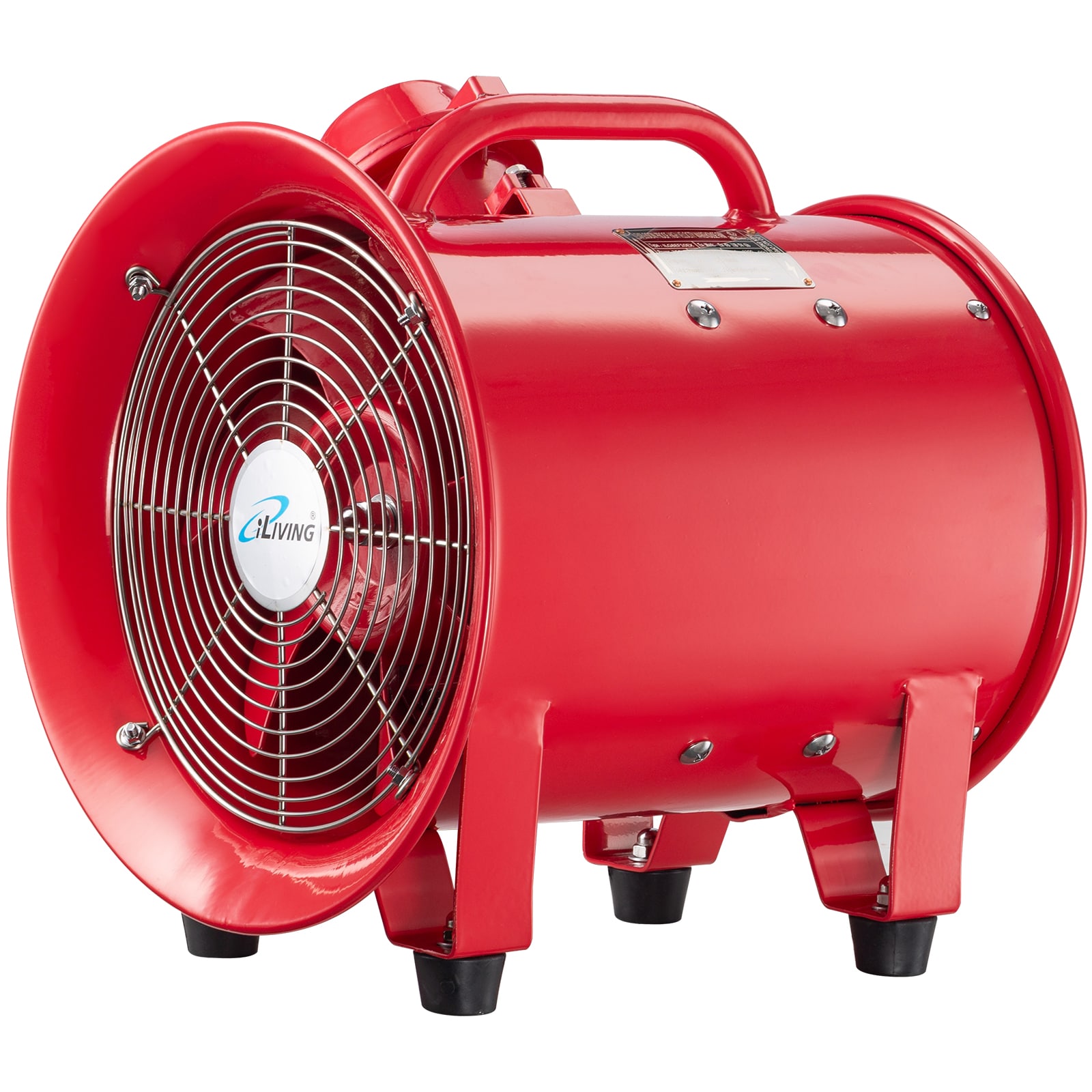 iLIVING ILG8EF10EX 1/2-HP 1943-CFM Axial Indoor Blower Fan
