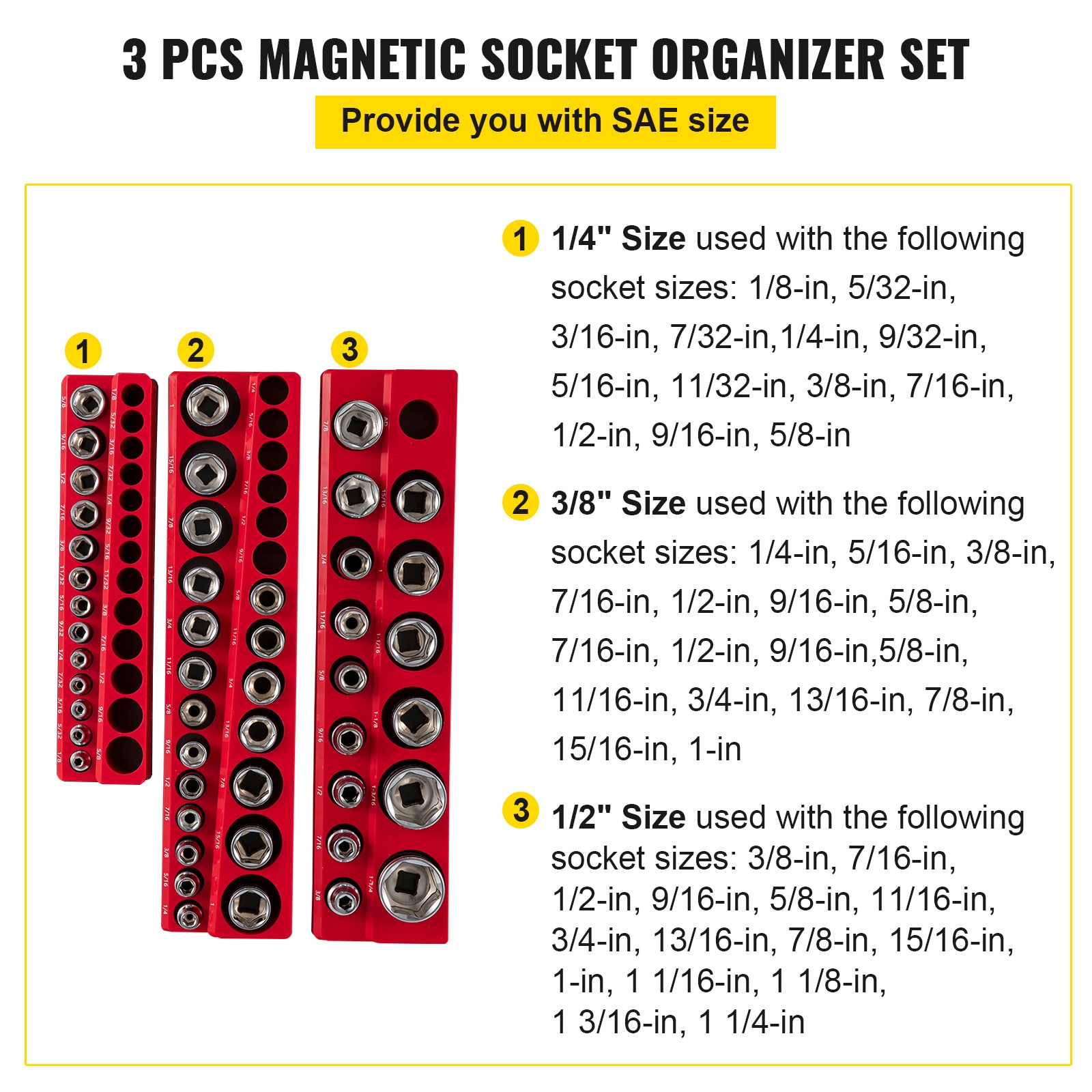 VEVOR GJJHSJTBDDWC3OAZGV0 Mechanics-Tool-Sets - View #4