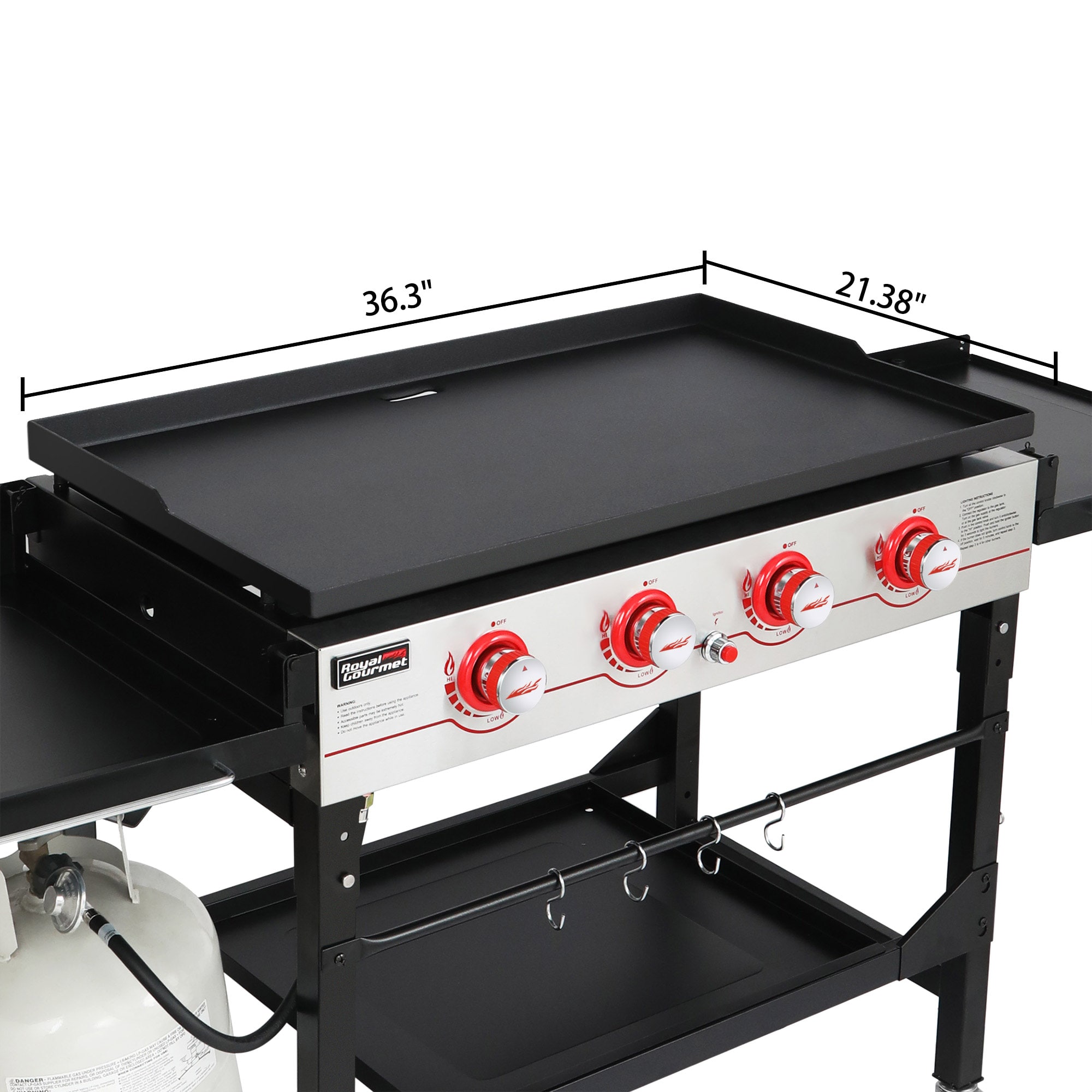 Royal Gourmet GB4000F Flat-Top-Grills - View #13