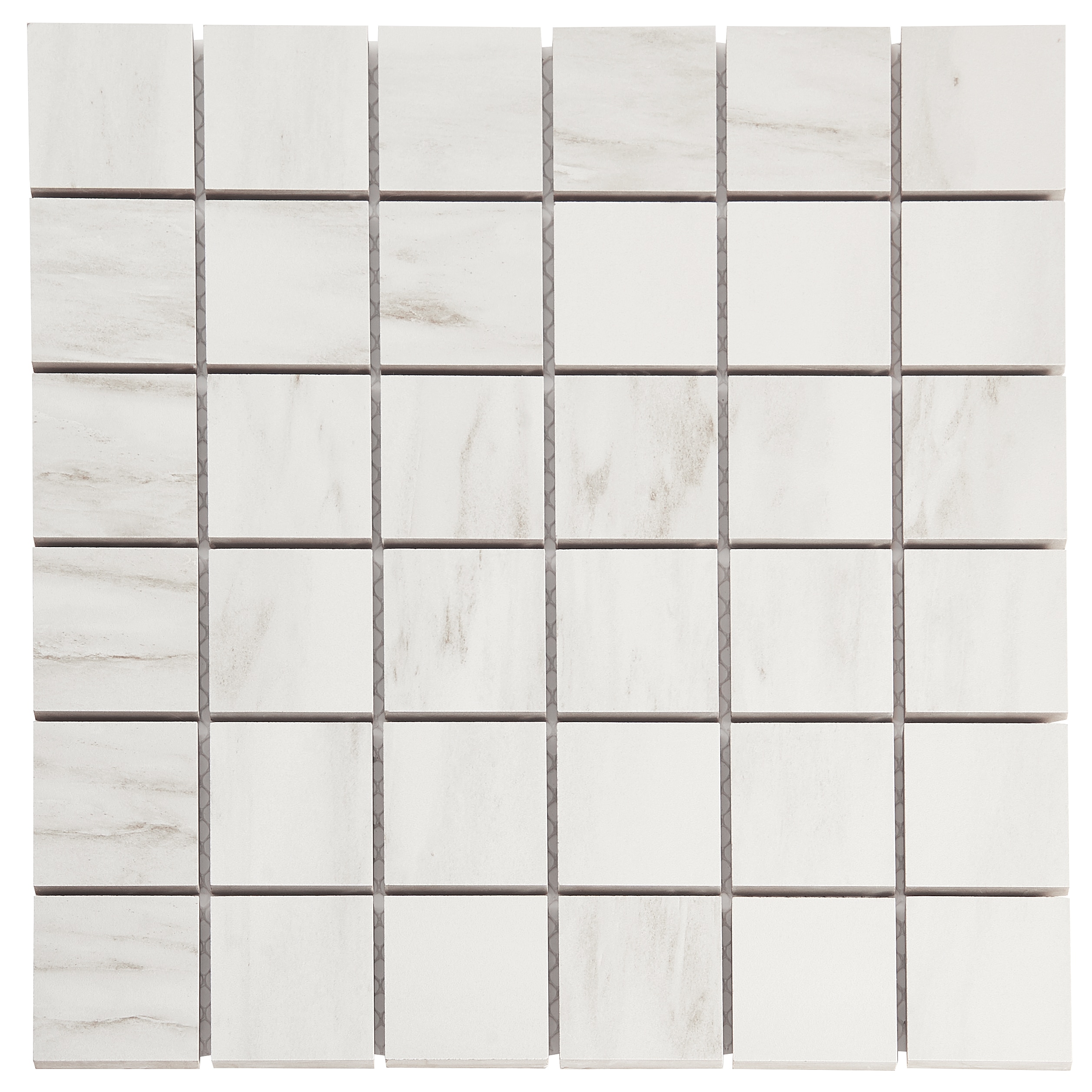 Artmore Tile EXT3RD107386 Sample - Enigma Dolomite Snow 4-in x 8-in Matte Porcelain Marble look