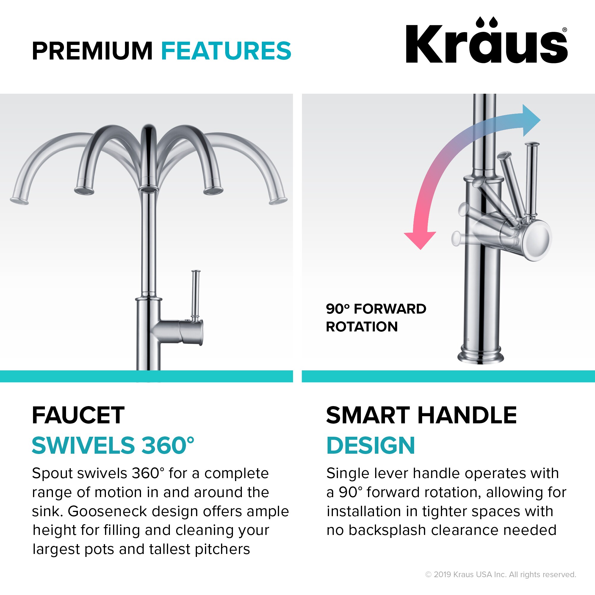Kraus KPF-1681CH Kitchen-Faucets - View #9