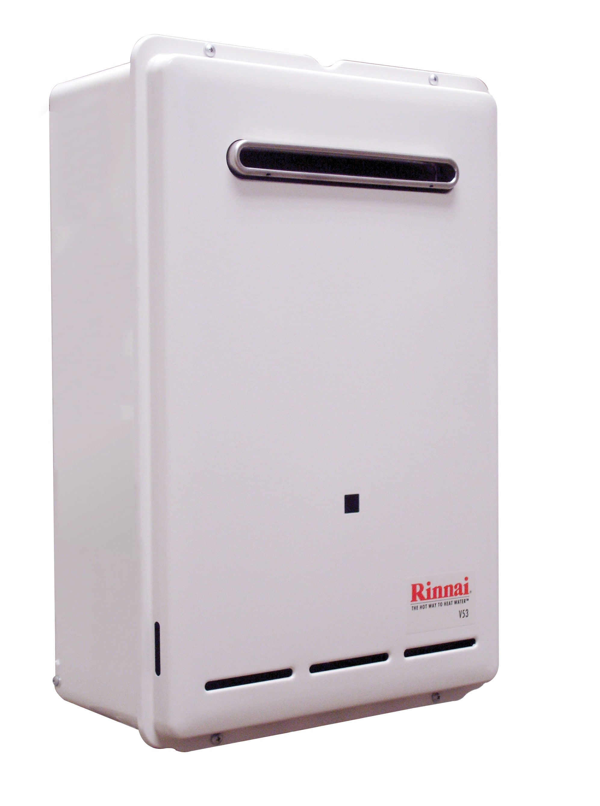 Rinnai High Efficiency 5 3 Gpm 120000 Btu Natural Gas Tankless Water Heater In The Tankless Gas