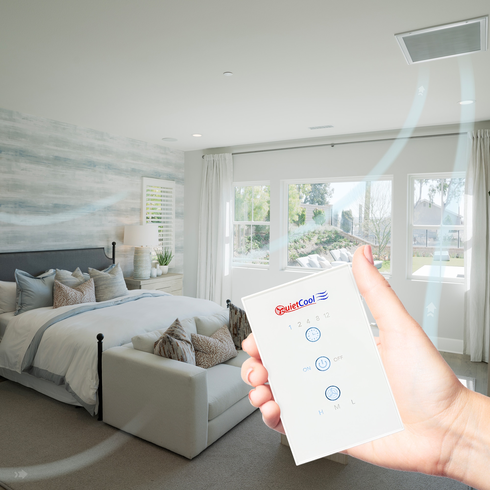 QuietCool QC CL-4700 RF Whole-Houes-Fans - View #8