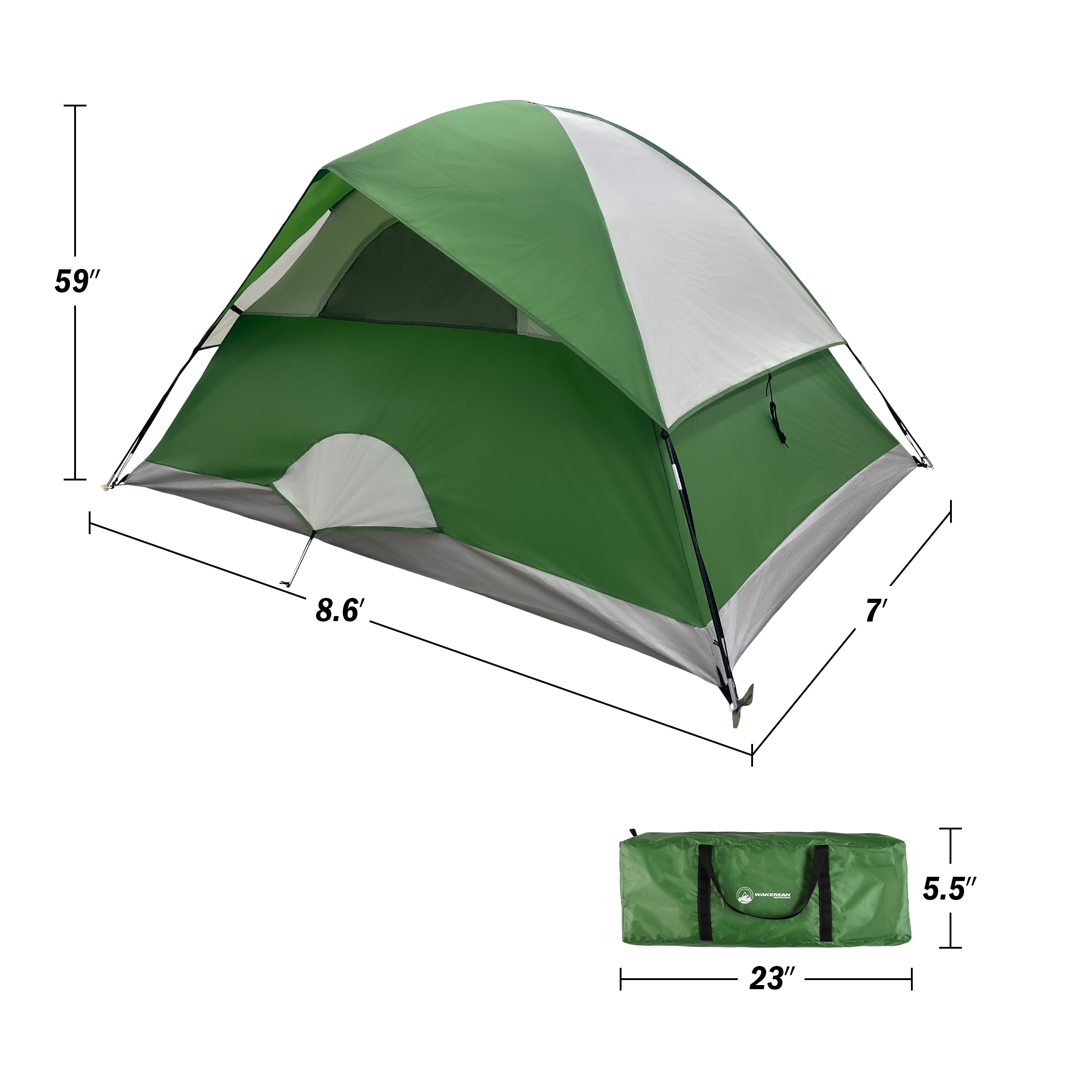 Wakeman 75-CMP1177 tents - View #6