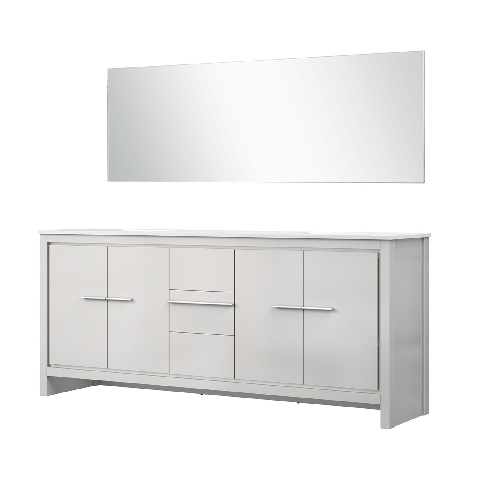 Lexora LVSCSH80DW310 Bath-Vanity-Combo - View #2