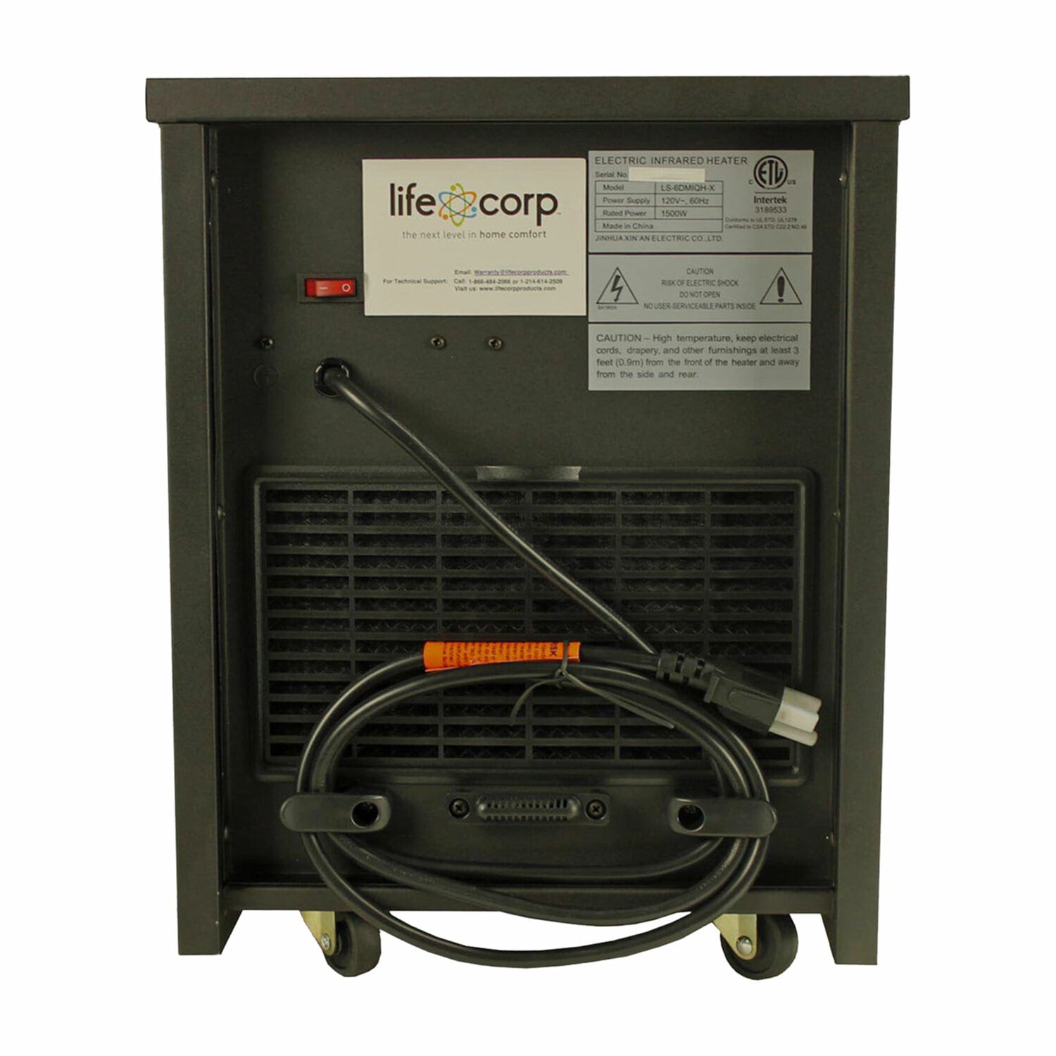 Lifesmart 56532 Portable-Electric-Heat - View #5