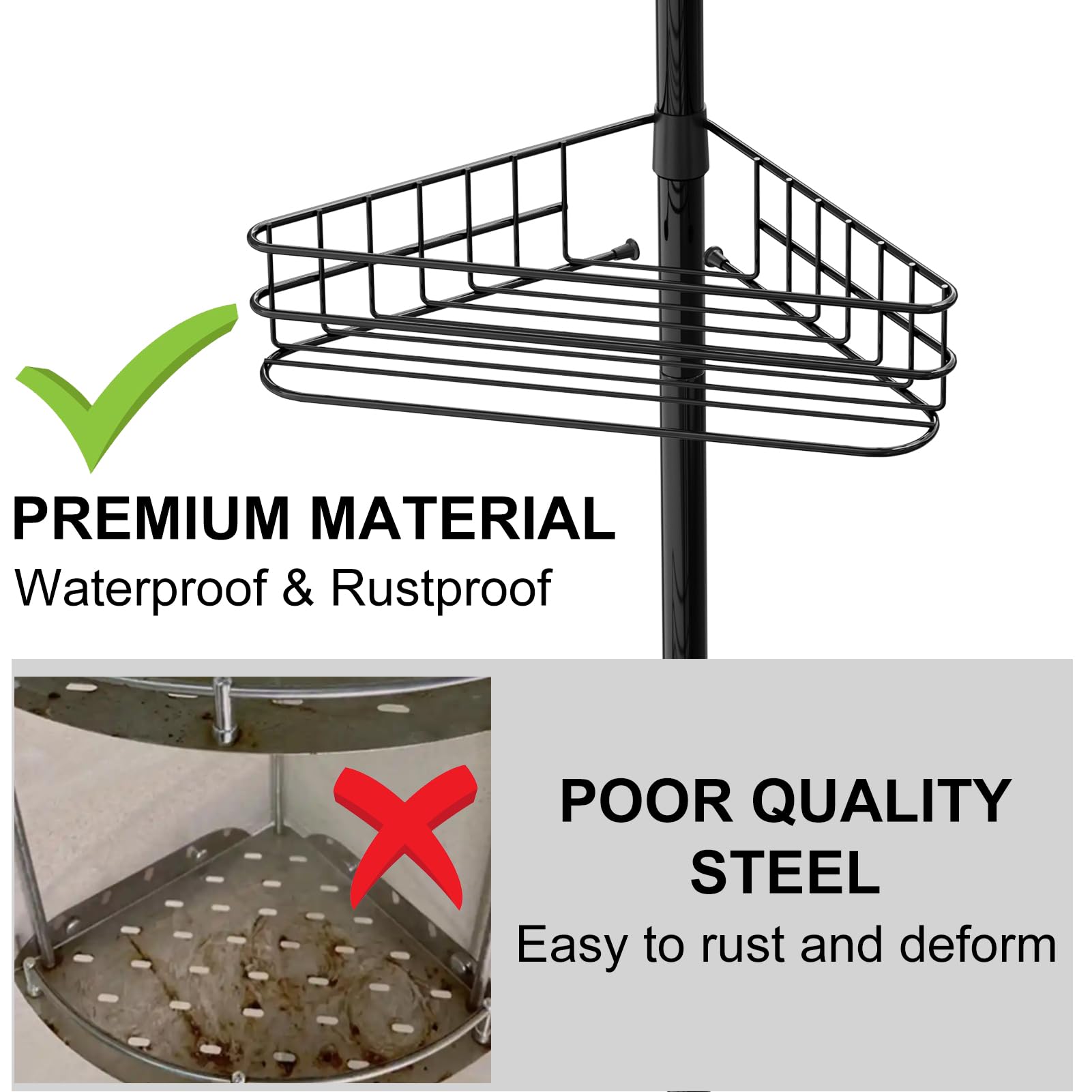 DEXSO ENCOREPHOBA3241 Hanging-Shower-Caddies - View #5