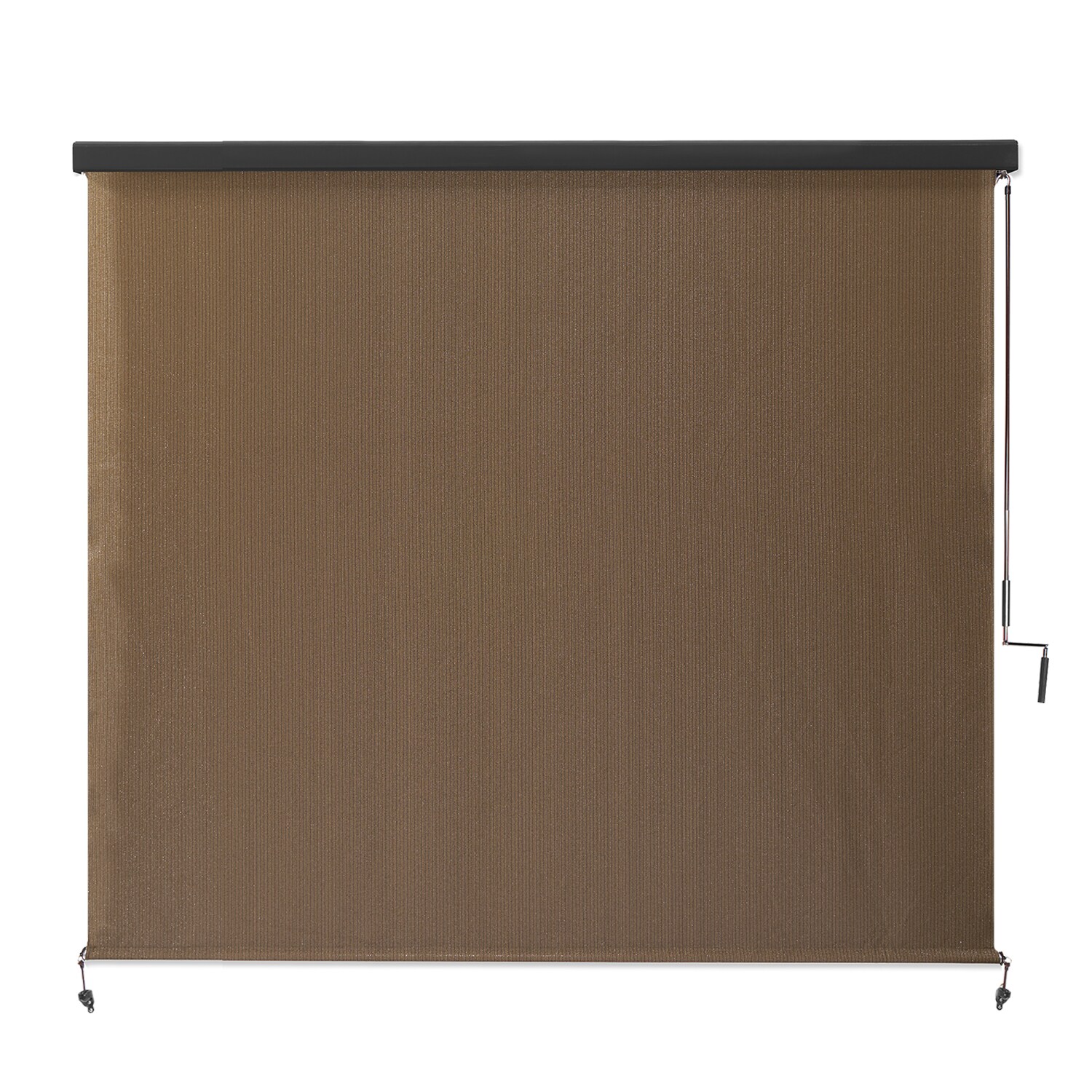 Coolaroo Outback 72-in X 72-in Mocha Light Filtering Cordless Or ...