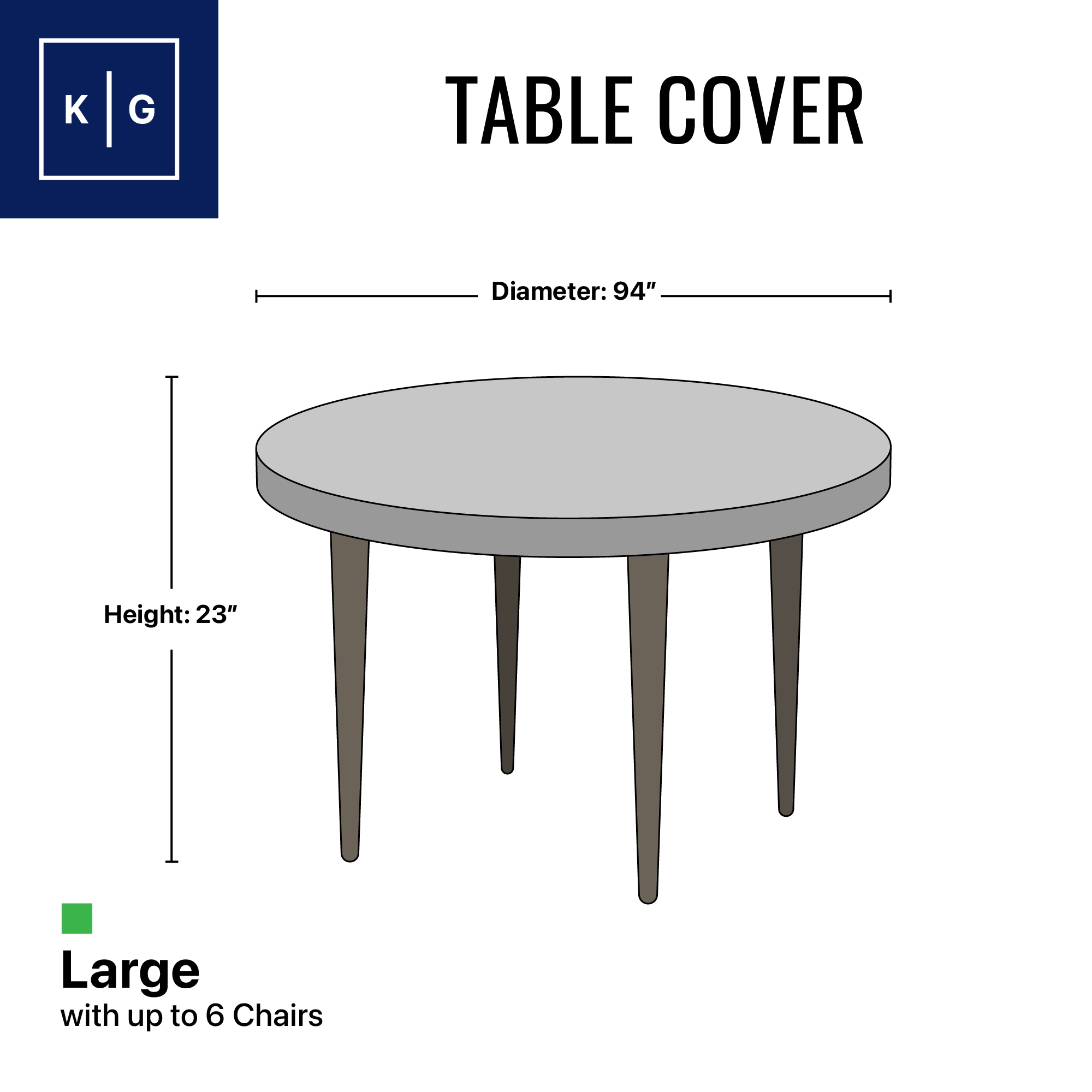 KHOMO GEAR GER-1174 Patio-Furniture-Covers - View #3