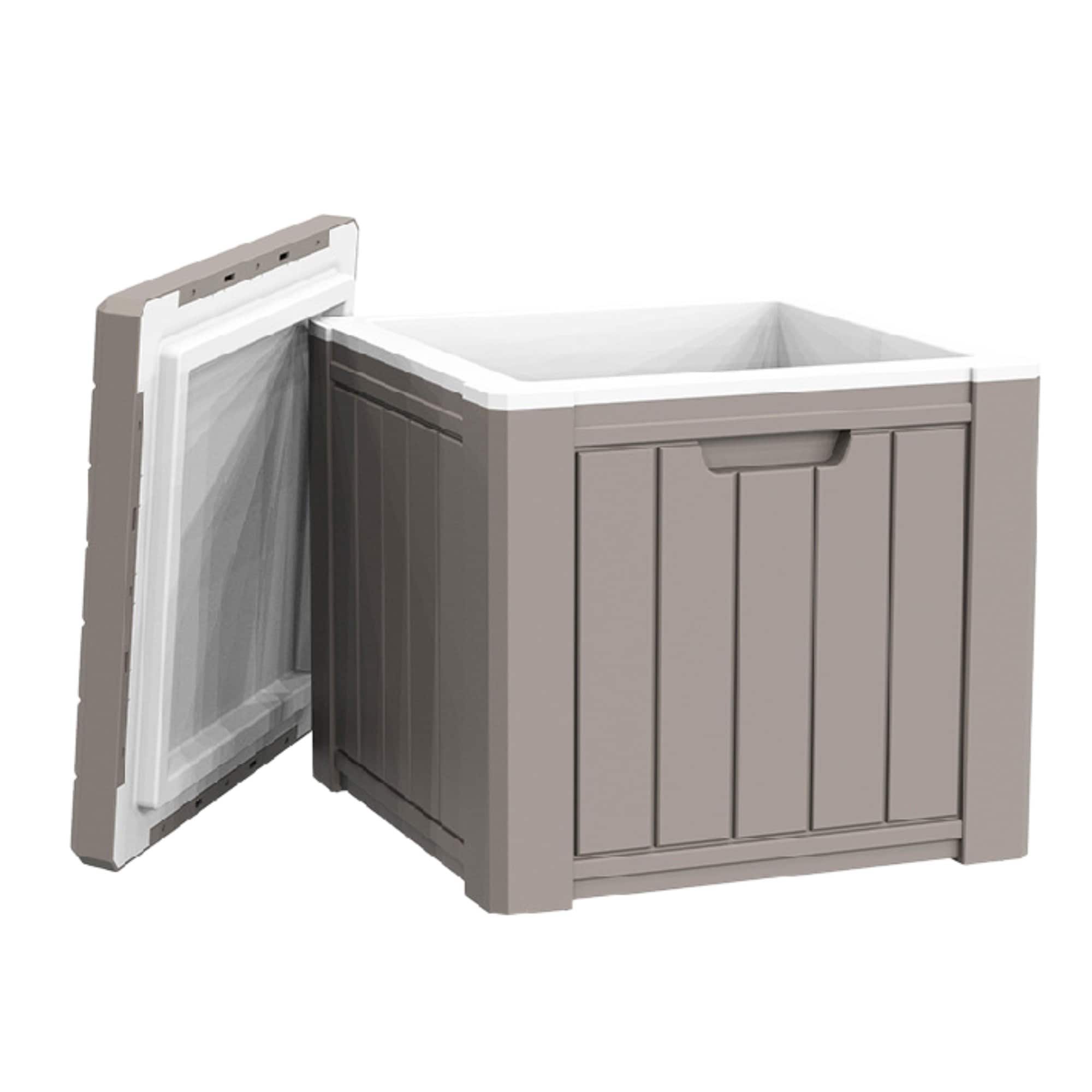 Boho Havens Square Ice Bucket for Beverage Chilling Great for Home Bar Parties and Outdoor Gatherings #W-SKBT083ALCTH