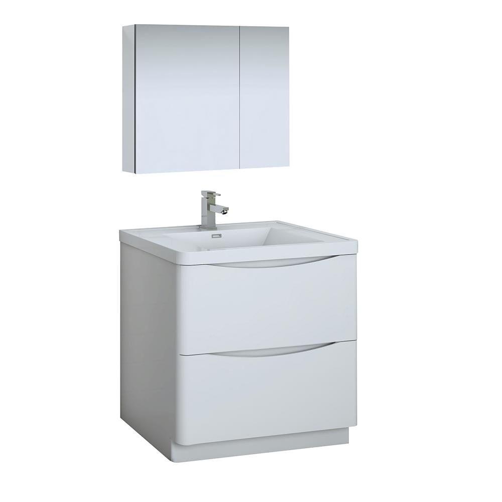 Traveler bathroom vanity 32. Bathroom cabinet leather upholstered