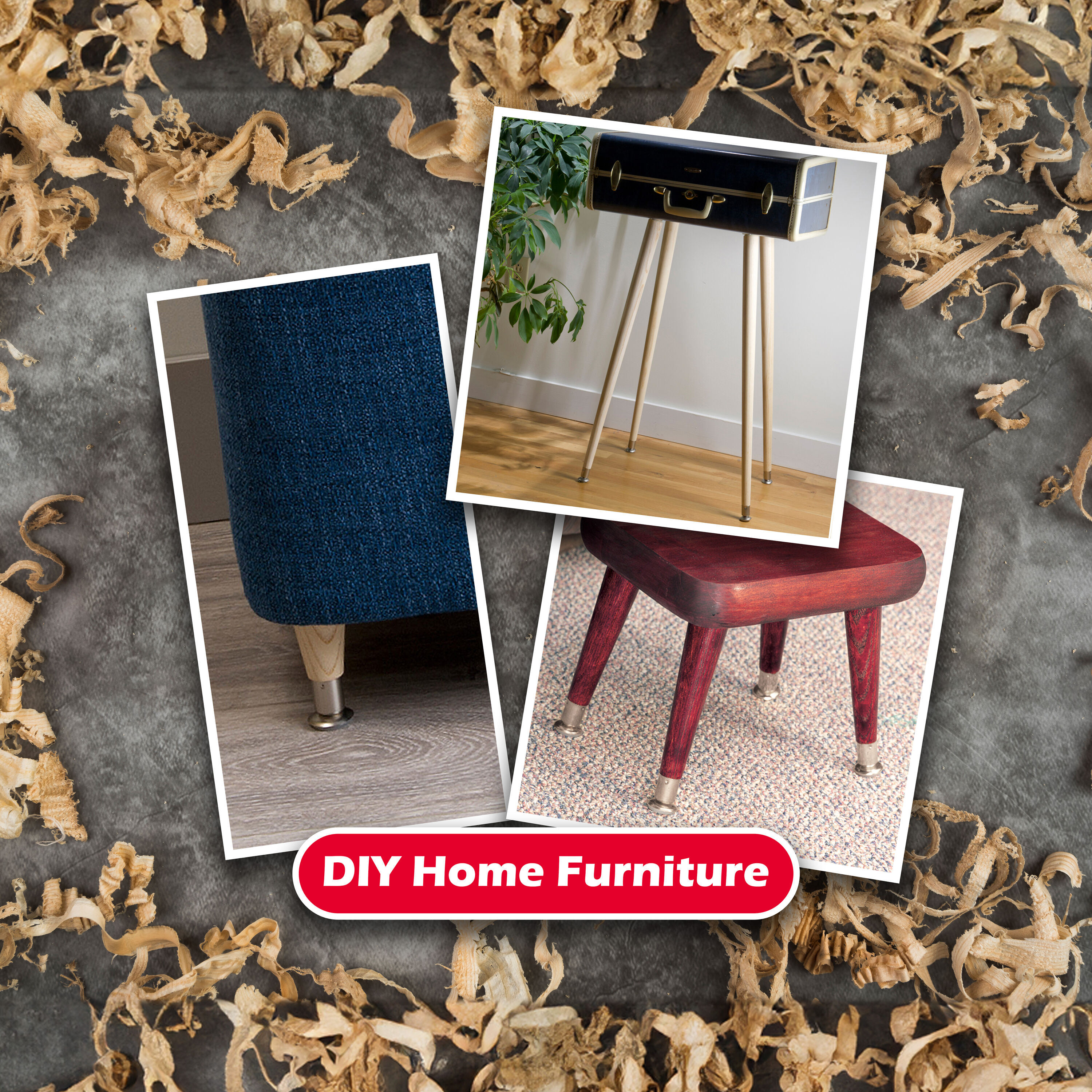 Waddell 2516 Wood-Table-Legs - View #5