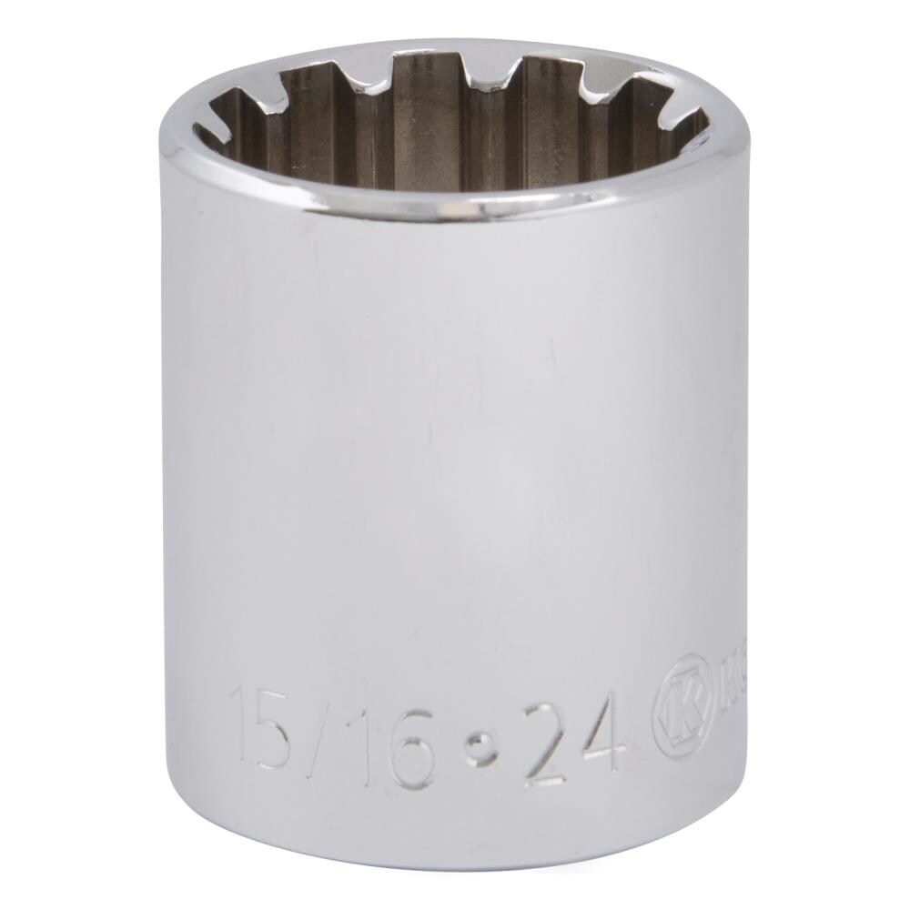 Kobalt 87803 1/2-in Drive Standard (SAE) 15/16-in Shallow Socket