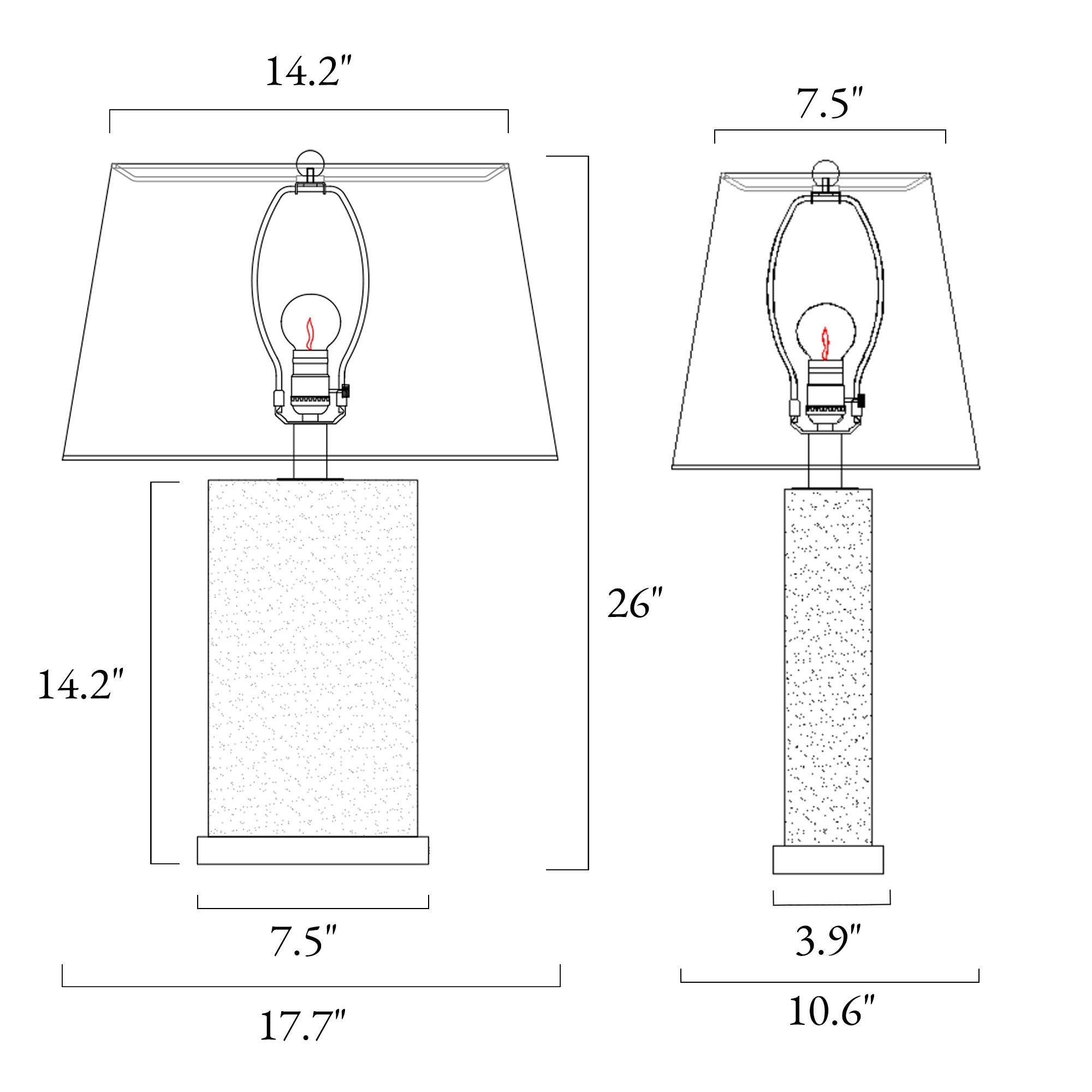 LNC 2QBJVYLWS15019F8 Table-Lamps - View #6