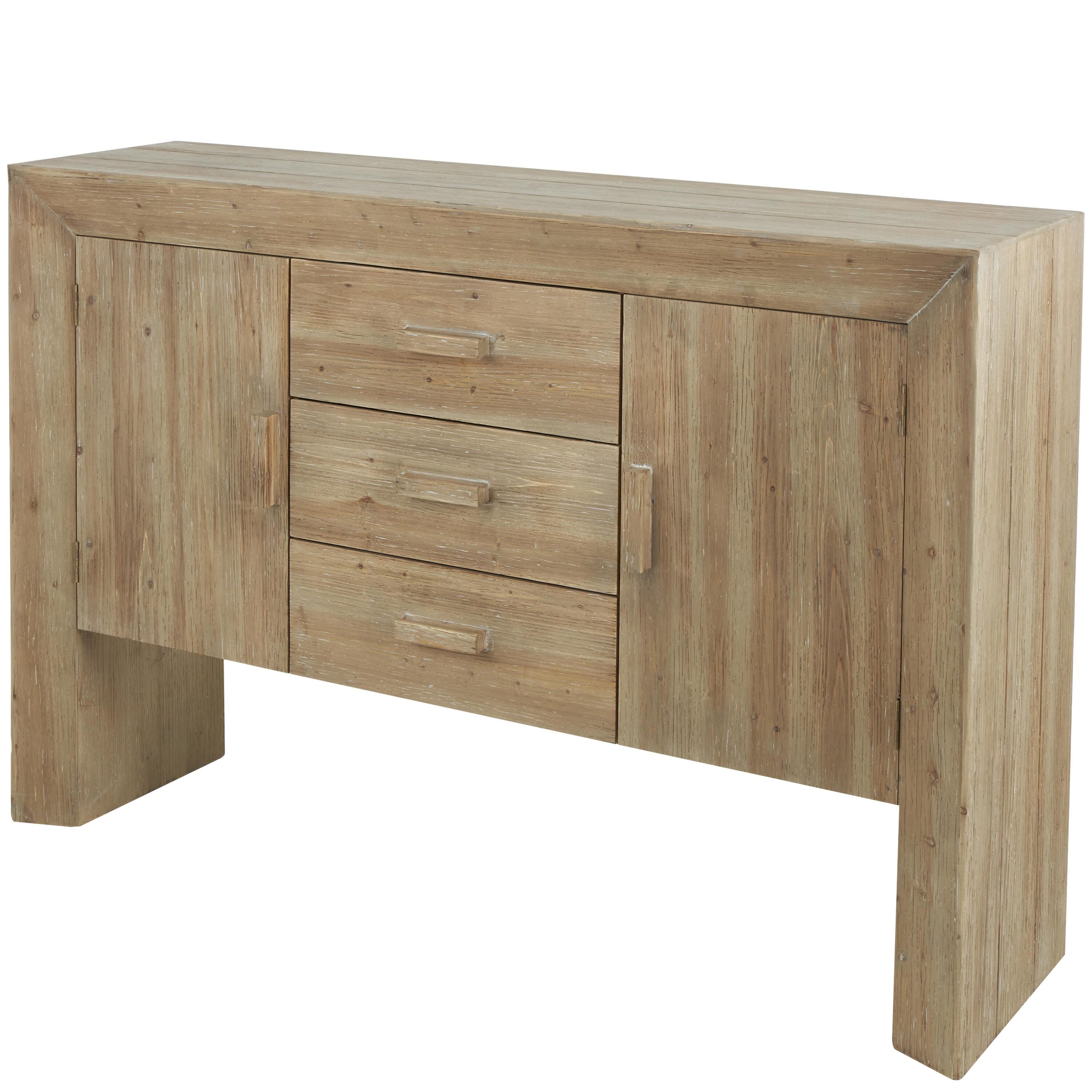 Grayson Lane Brown 3-Drawer Chest